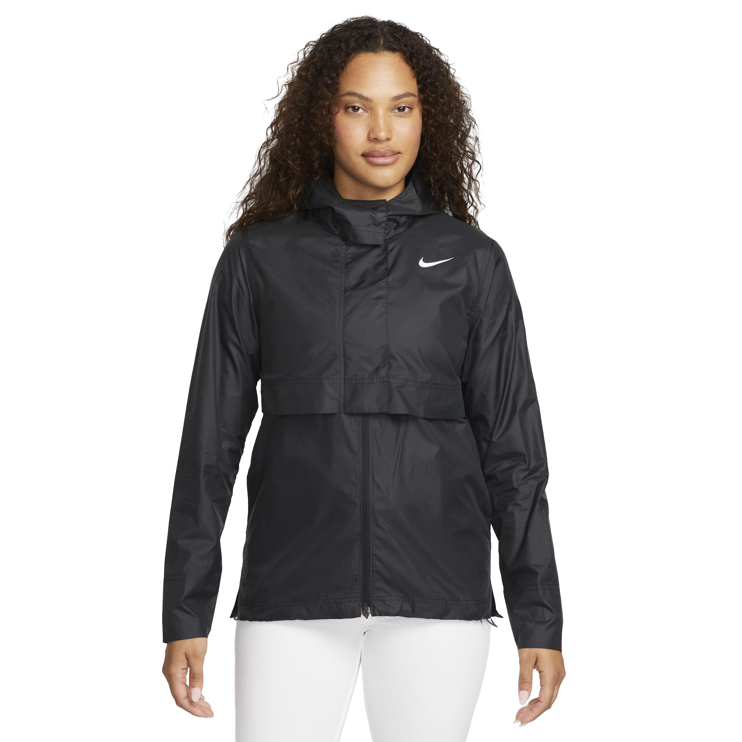 Nike Women's​ Tour Repel Golf Jacket -Black - BLACK Thumbnail View 1