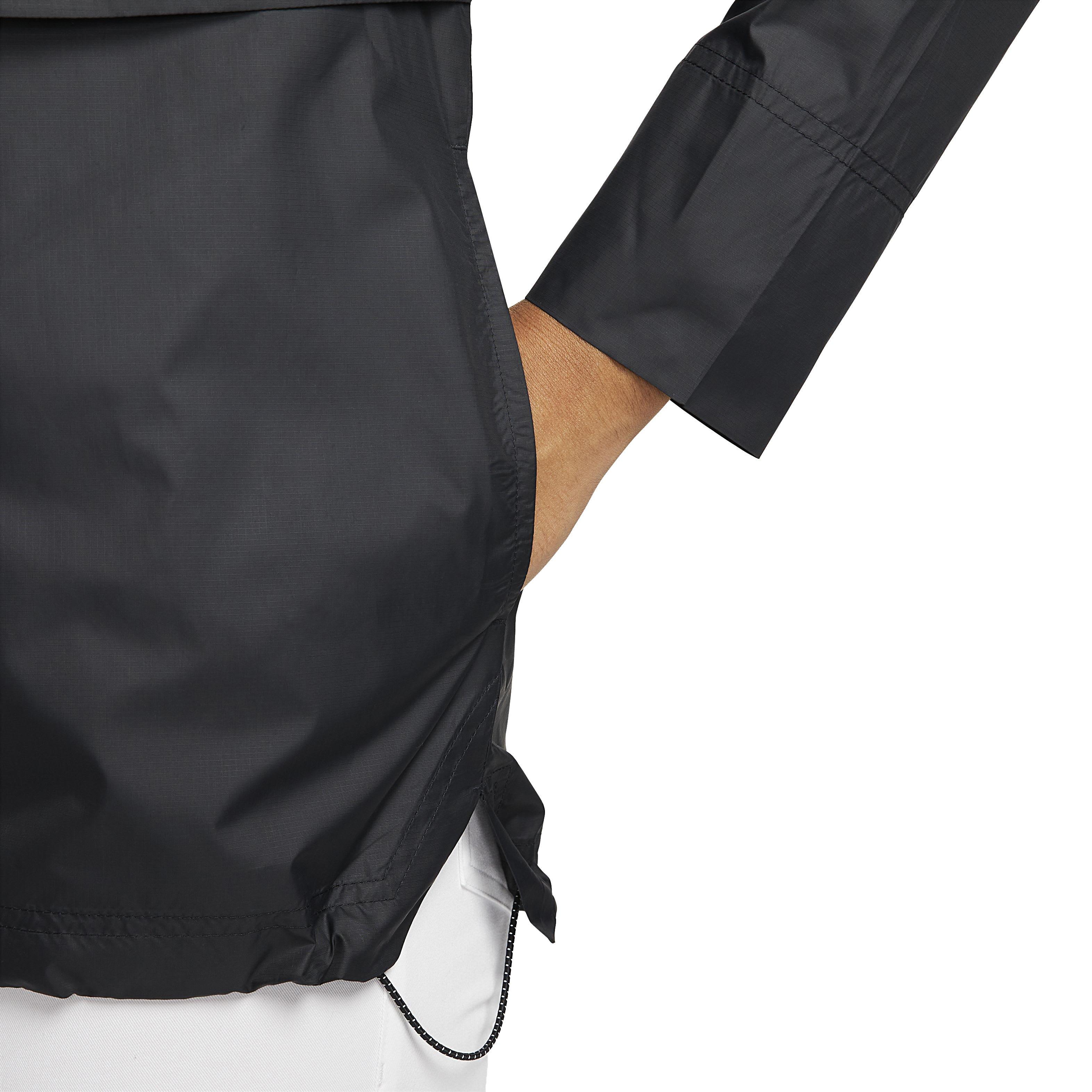 Nike Women's​ Tour Repel Golf Jacket -Black - BLACK Thumbnail View 5