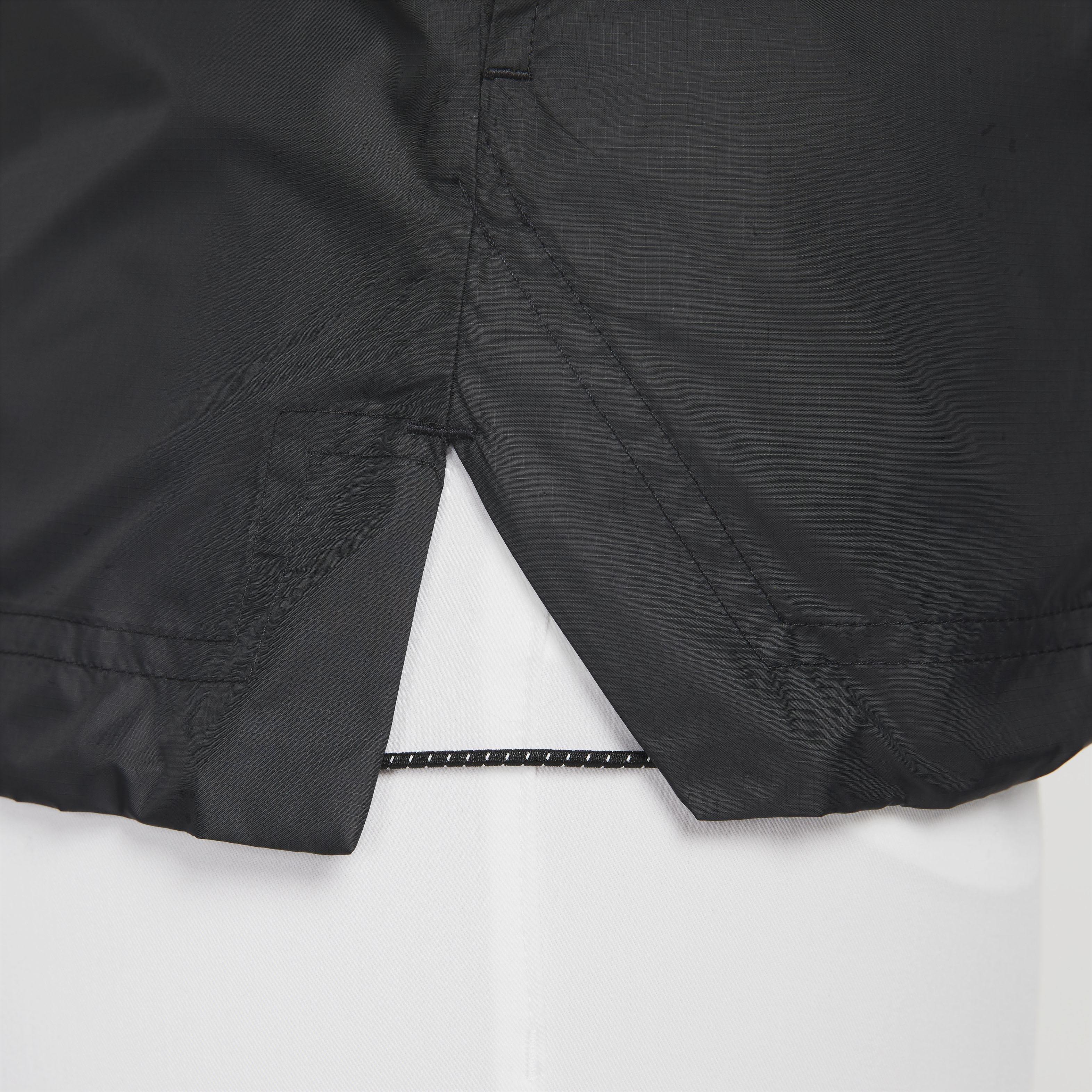 Nike Women's​ Tour Repel Golf Jacket - Black - BLACK Thumbnail View 6