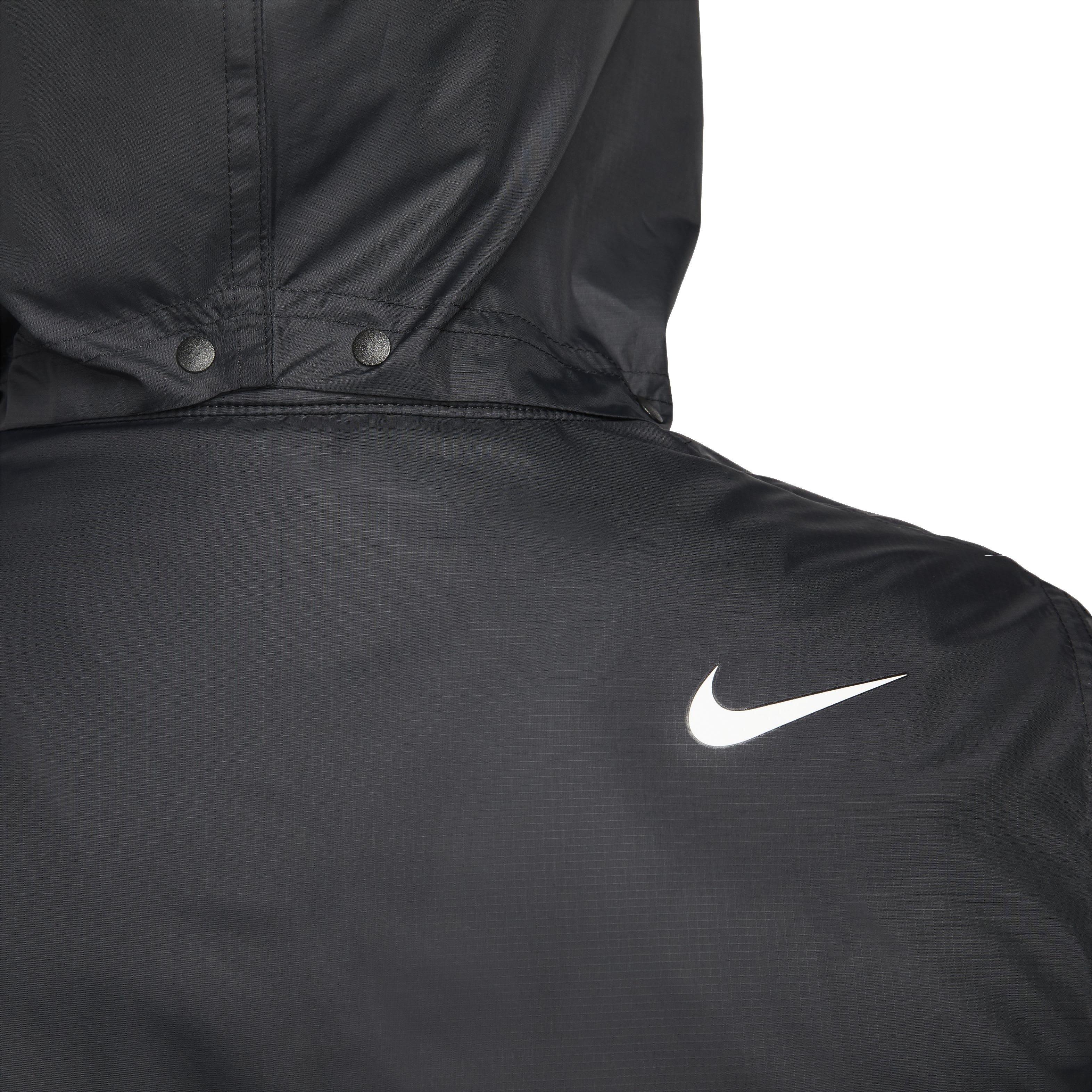 Nike Women's​ Tour Repel Golf Jacket -Black - BLACK Thumbnail View 7