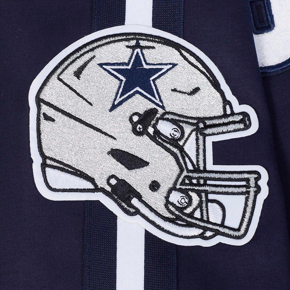 Pro Standard Men's NFL Dallas Cowboys Pro Game Day Dbl Knit Jacket - Navy - NAVY/WHITE Thumbnail View 7