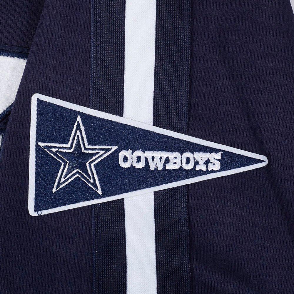 Pro Standard Men's NFL Dallas Cowboys Pro Game Day Dbl Knit Jacket -Navy - NAVY/WHITE Thumbnail View 8
