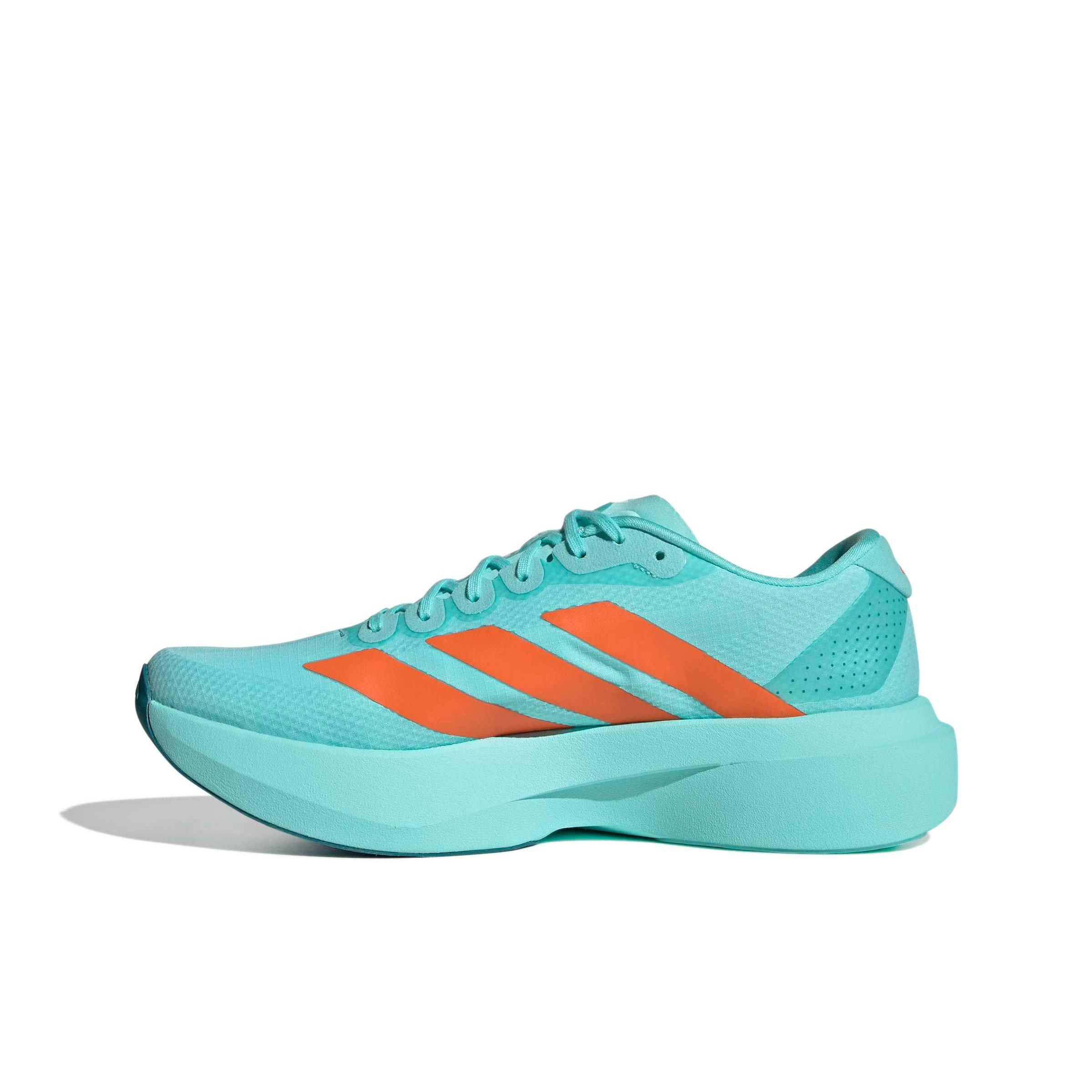 adidas Adizero EVO SL "Flash Aqua/Impact Orange/Arctic Fusion" Men's Running Shoe - AQUA/ORANGE/ARCTIC