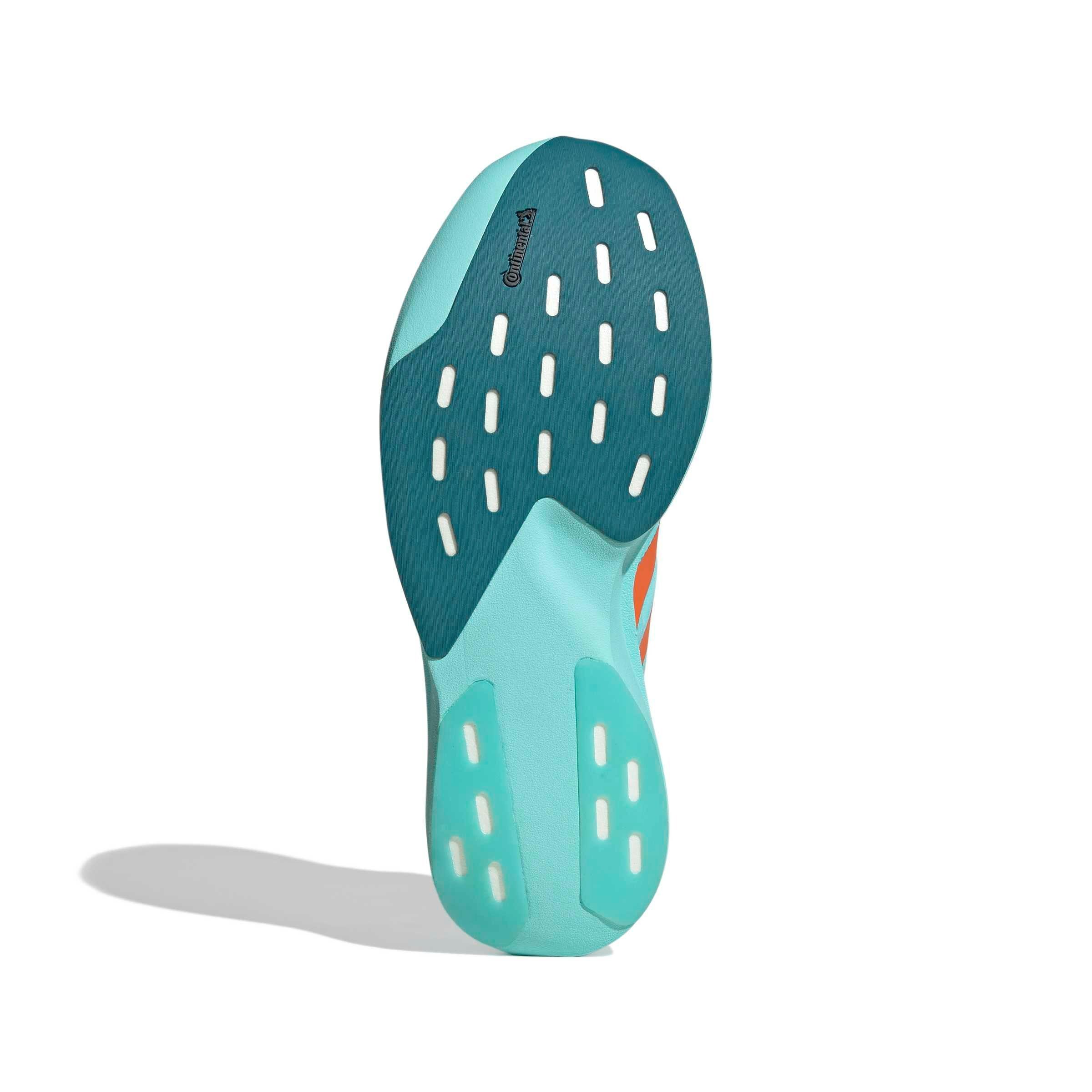 adidas Adizero EVO SL "Flash Aqua/Impact Orange/Arctic Fusion" Men's Running Shoe - AQUA/ORANGE/ARCTIC