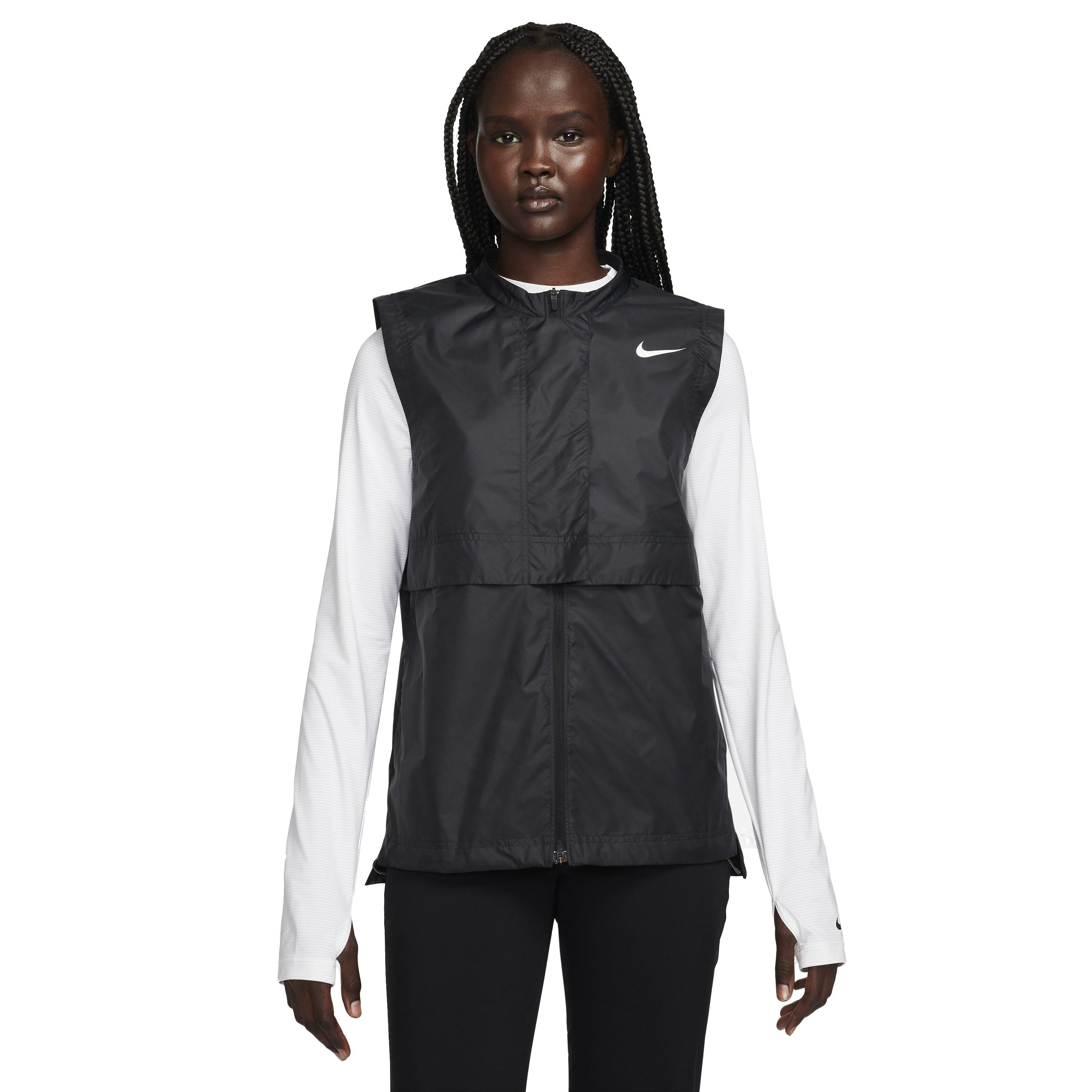 Nike Women's Tour Repel Golf Vest - Black - BLACK Thumbnail View 1