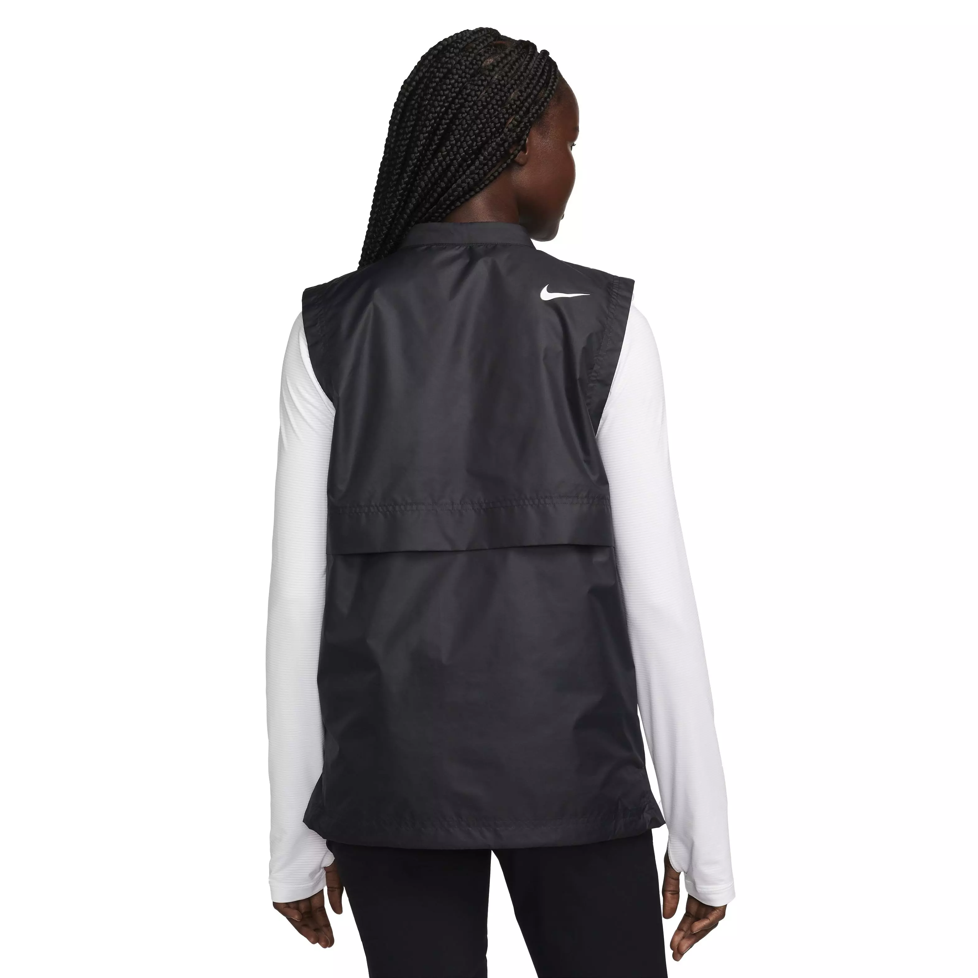 Nike Women's Tour Repel Golf Vest - Black - BLACK