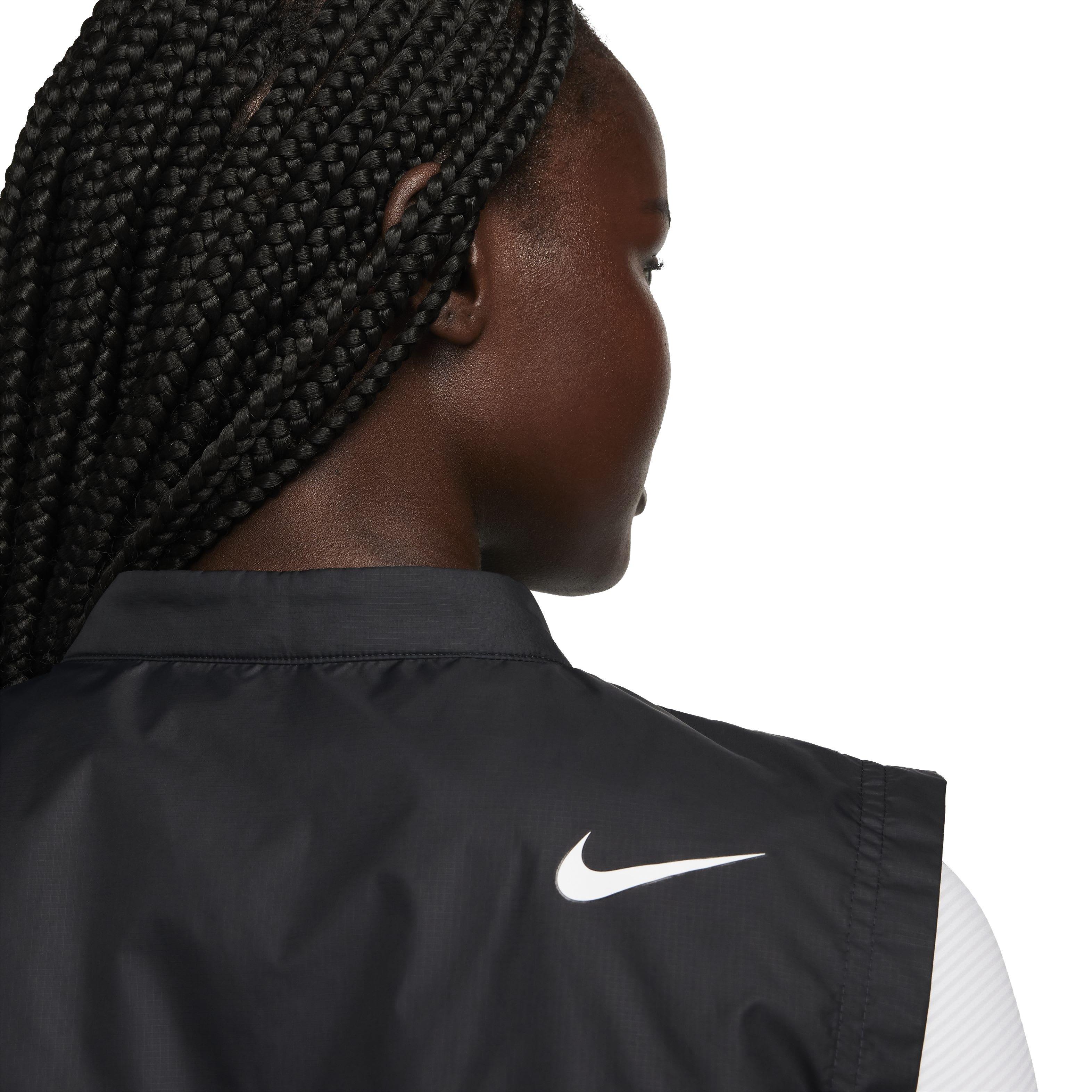 Nike Women's Tour Repel Golf Vest - Black - BLACK Thumbnail View 6