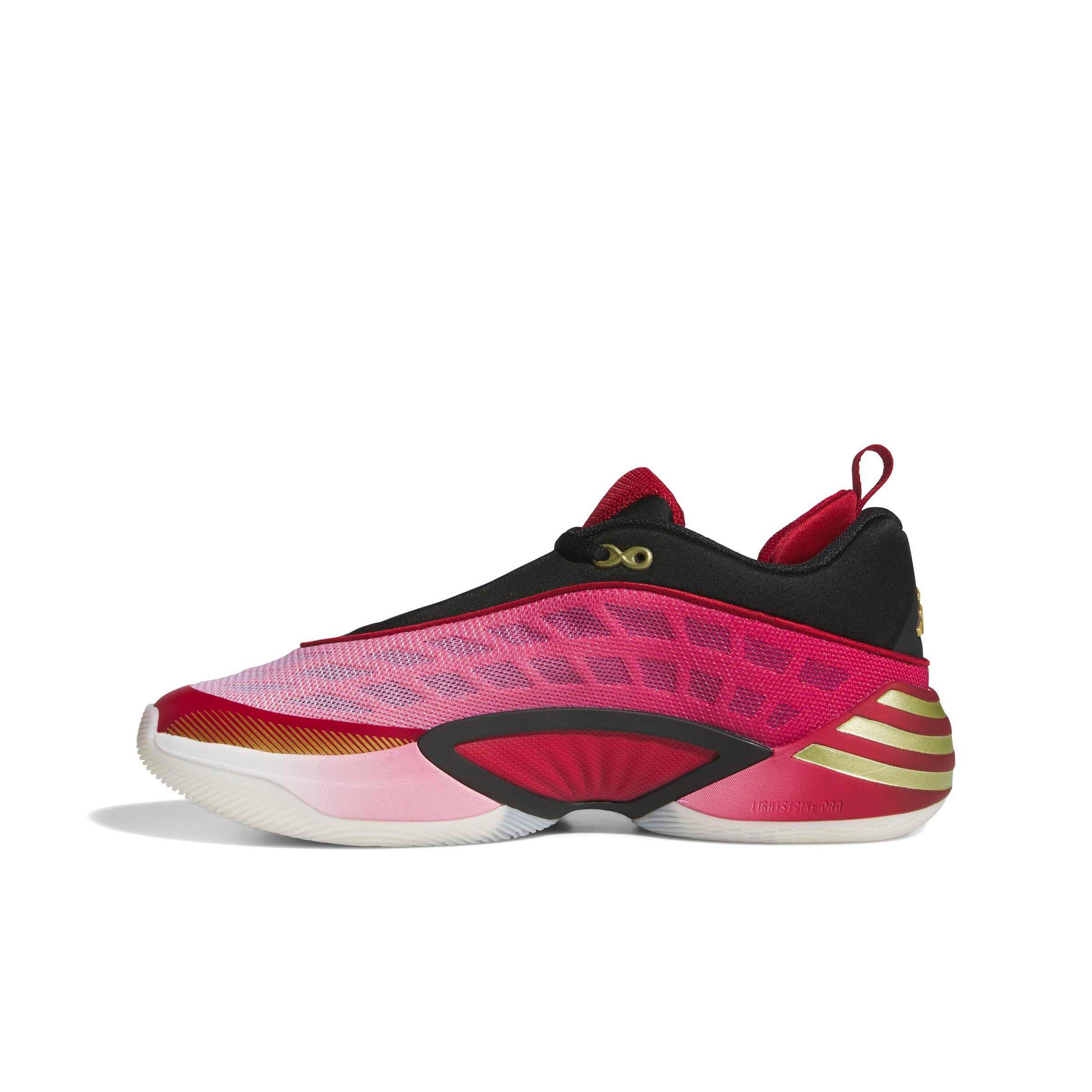 adidas D.O.N. Issue 8 "Ftwr White/Team Victory Red/Core Black" Men's Basketball Shoe - WHITE/RED/BLACK