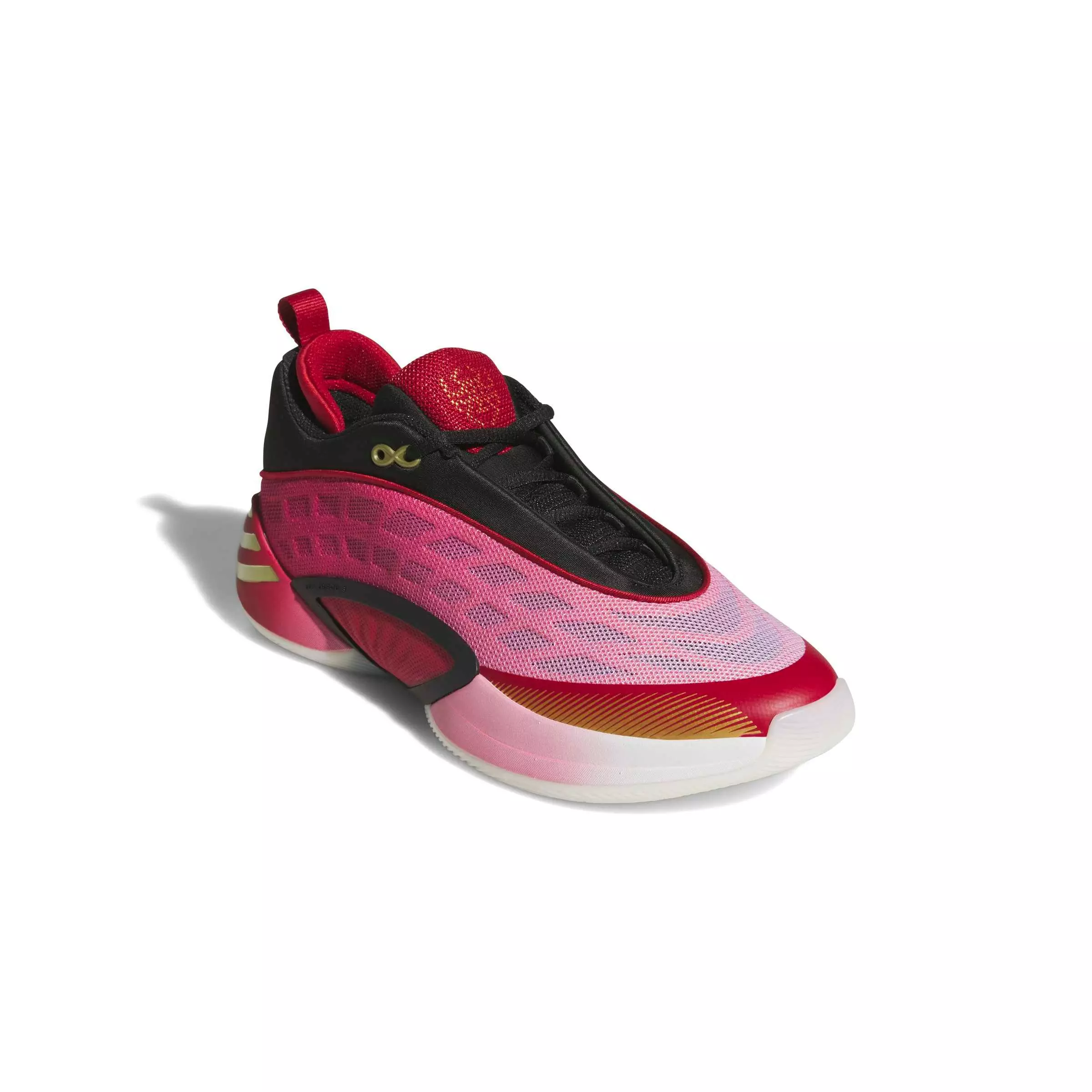 adidas D.O.N. Issue 8 "Ftwr White/Team Victory Red/Core Black" Men's Basketball Shoe - WHITE/RED/BLACK