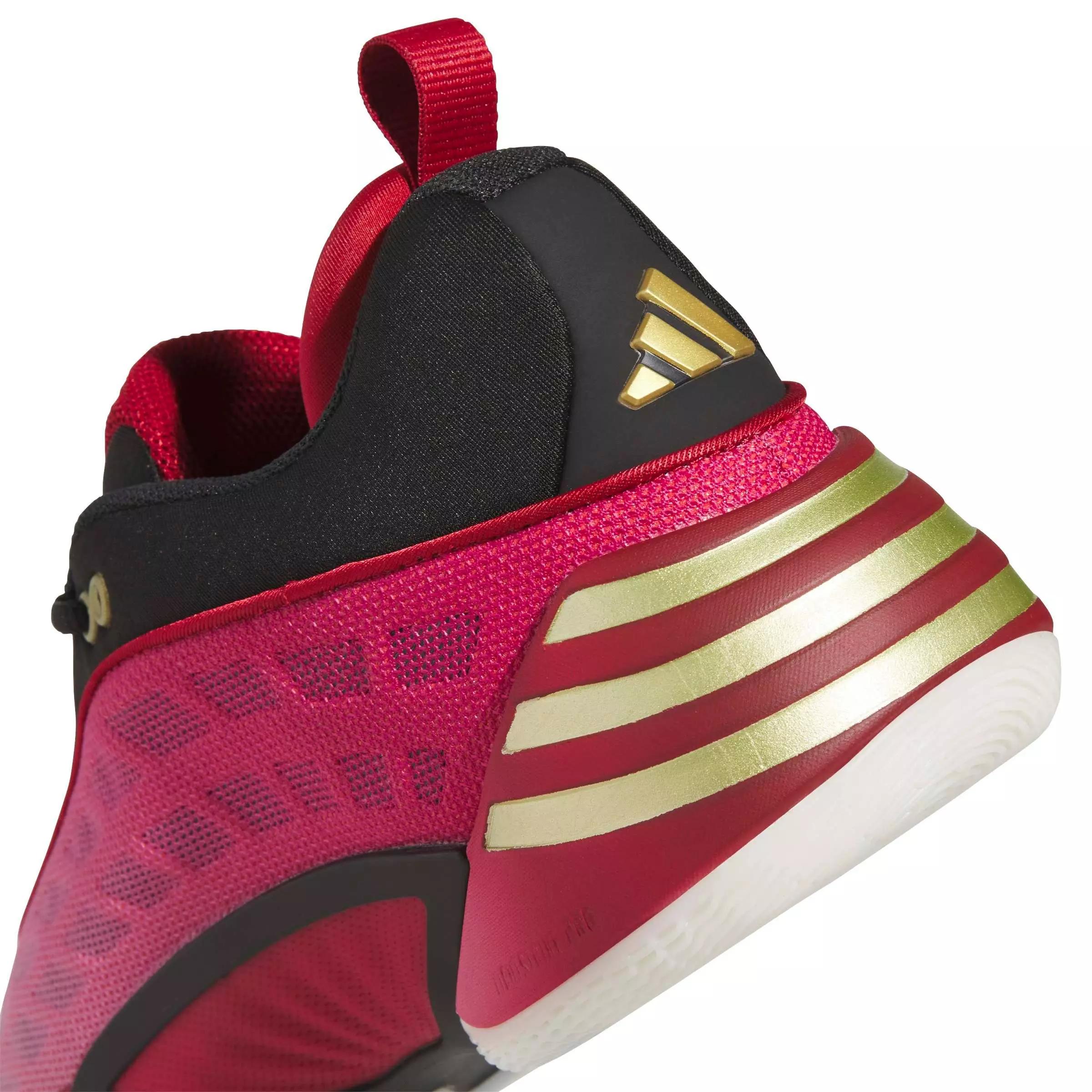 adidas D.O.N. Issue 8 "Cavs" Men's Basketball Shoe - WHITE/RED/BLACK