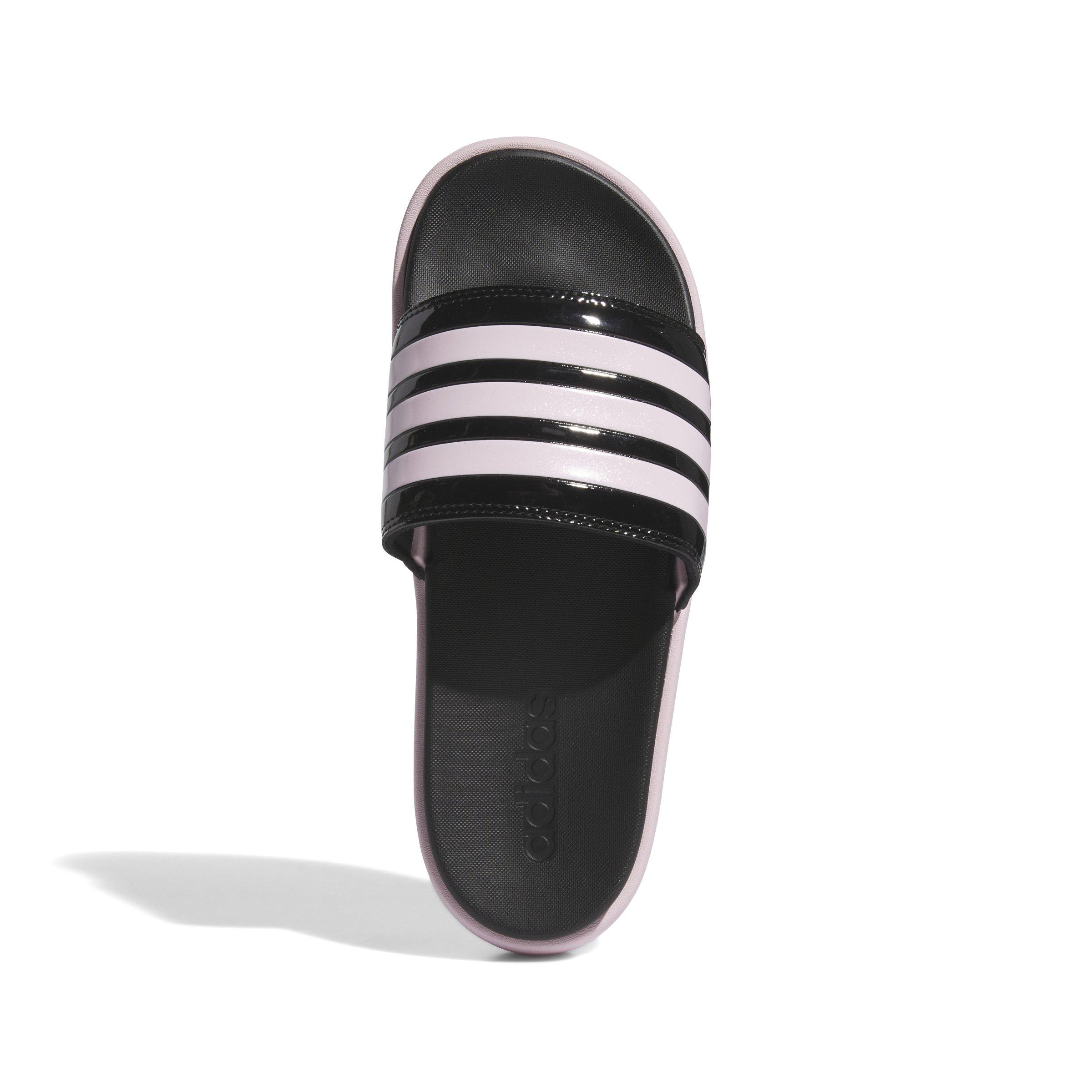 adidas Adilette Platform Women's "Core Black/Clear Pink/Clear Pink" Slide