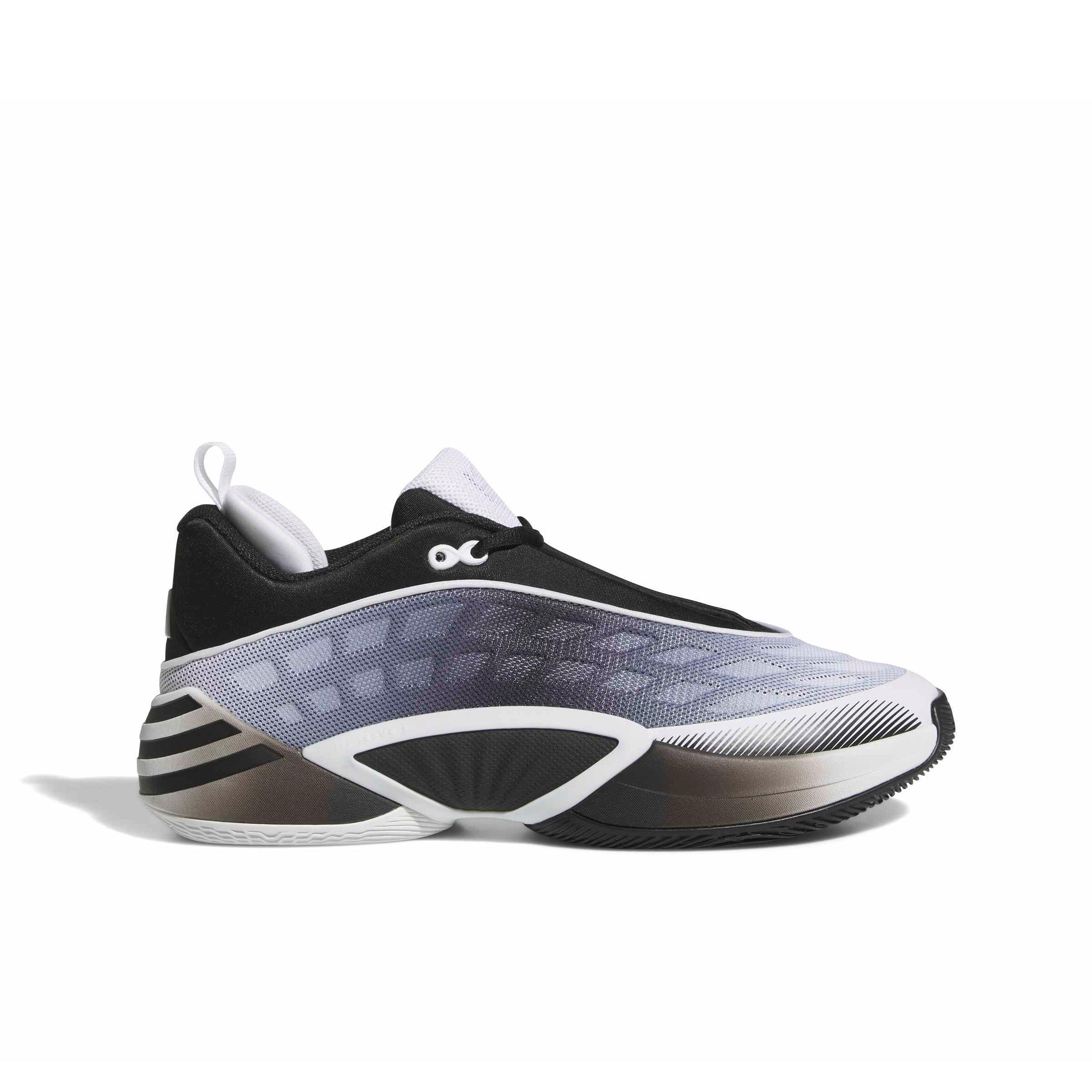 adidas D.O.N. Issue 8 "Ftwr White/Core Black/Ftwr White" Men's Basketball Shoe - WHITE/BLACK/WHITE