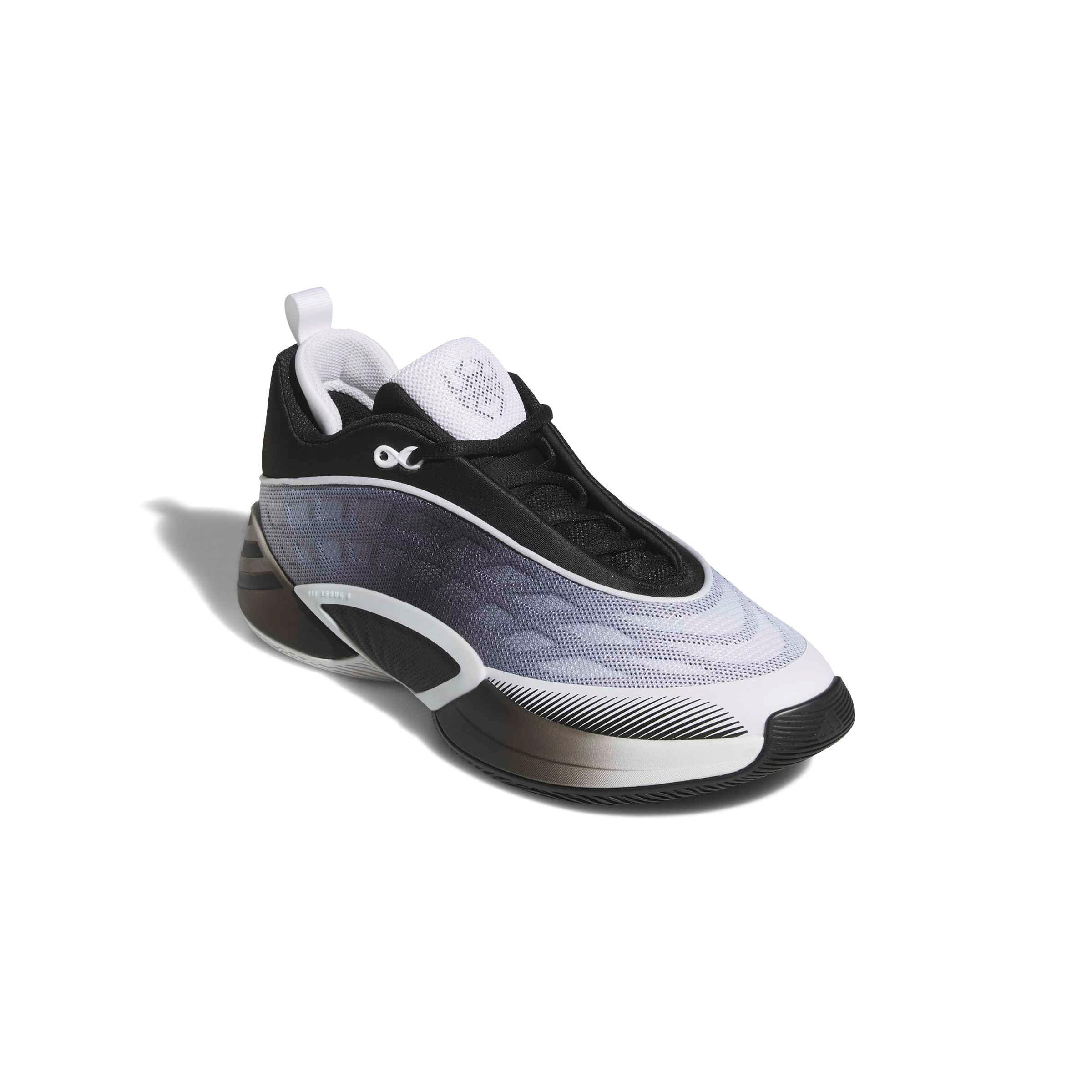 adidas D.O.N. Issue 8 "Ftwr White/Core Black/Ftwr White" Men's Basketball Shoe - WHITE/BLACK/WHITE