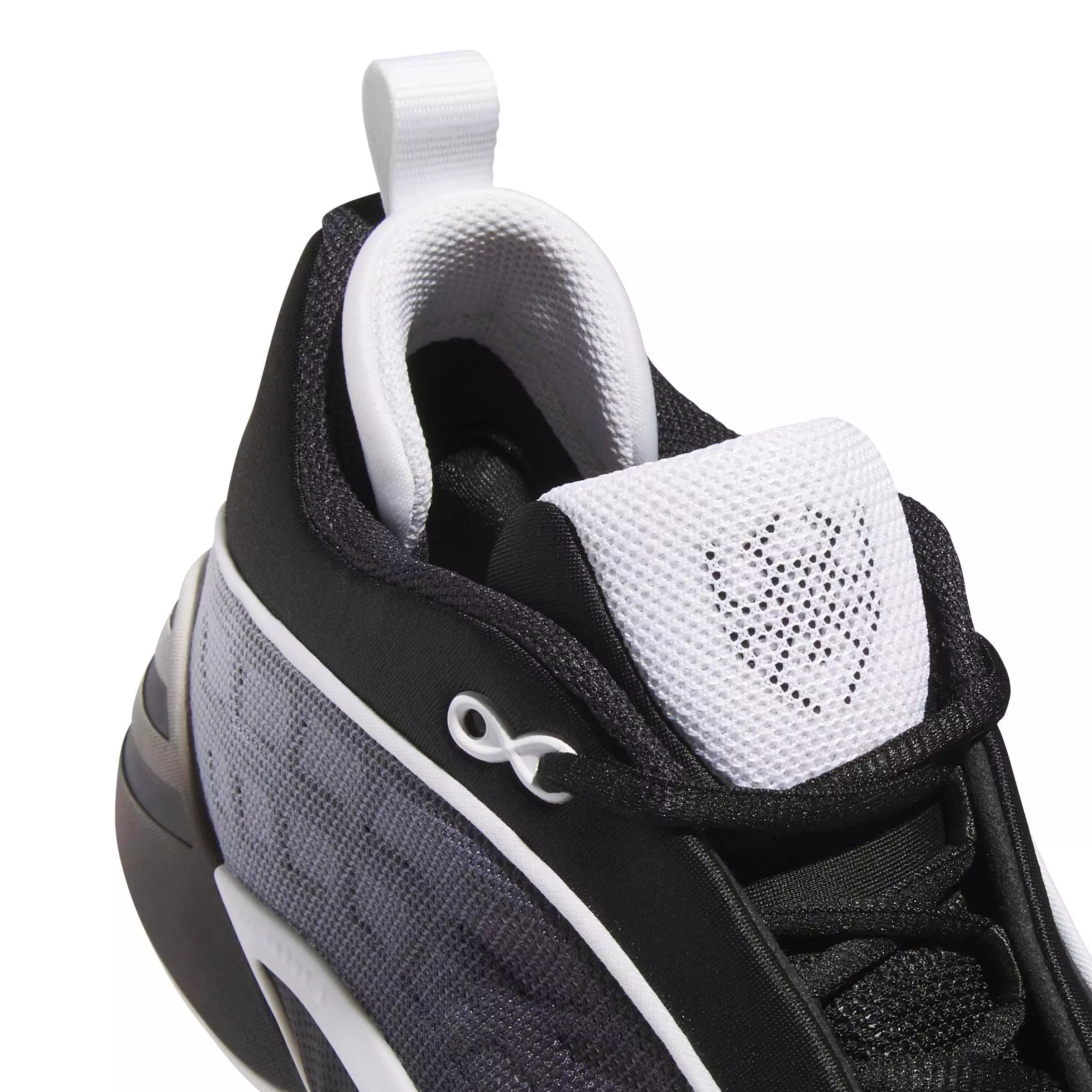 adidas D.O.N. Issue 8 "Yin and Yang" Men's Basketball Shoe - WHITE/BLACK/WHITE