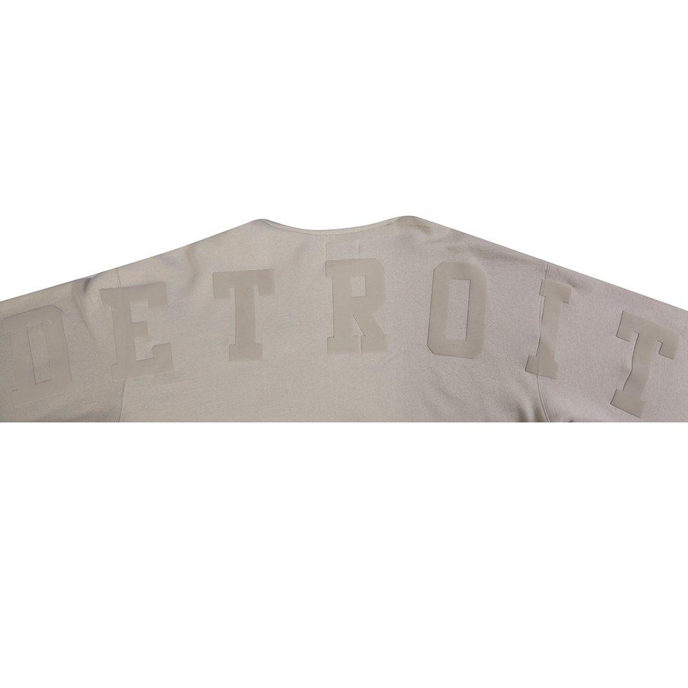 Pro Standard Men's NHL Detroit Red Wings Wingspan Drop Shoulder Fleece Hoodie - TAN Thumbnail View 6