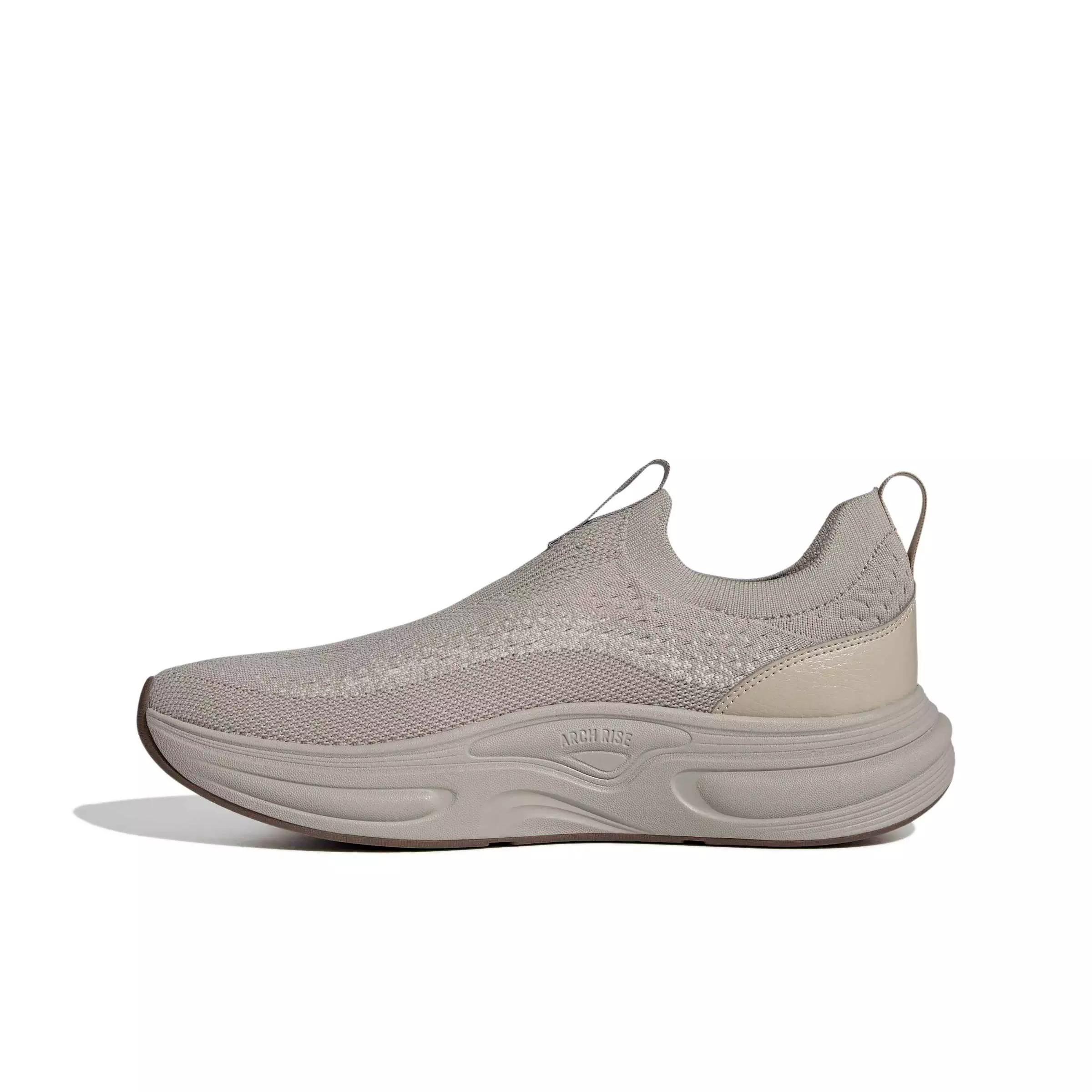 adidas Cloudfoam Cuxxion Sock "Light Brown/Grey Strata/Alumina" Men's Shoe - LT BROWN/GREY/ALUMINA