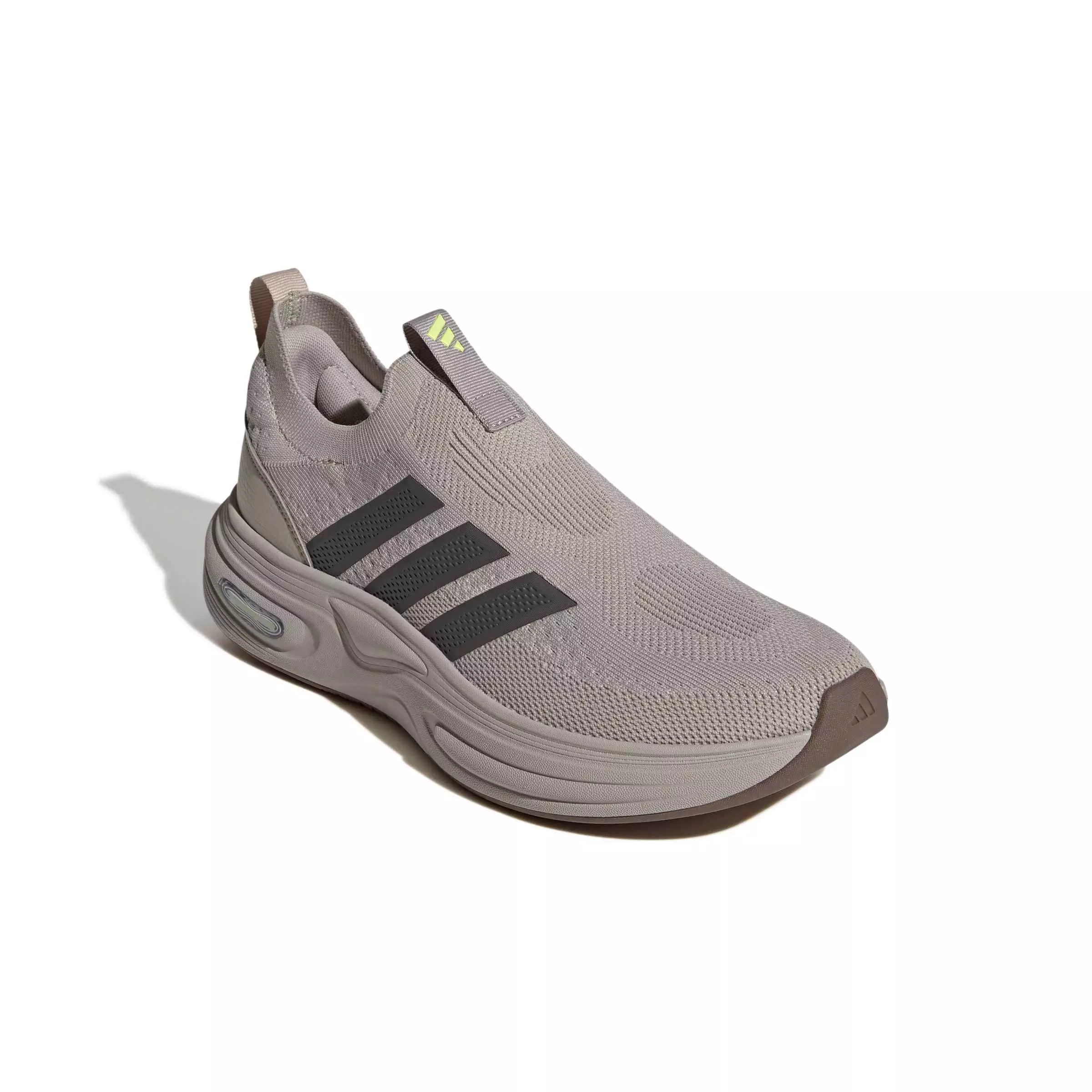 adidas Cloudfoam Cuxxion Sock "Light Brown/Grey Strata/Alumina" Men's Shoe - LT BROWN/GREY/ALUMINA