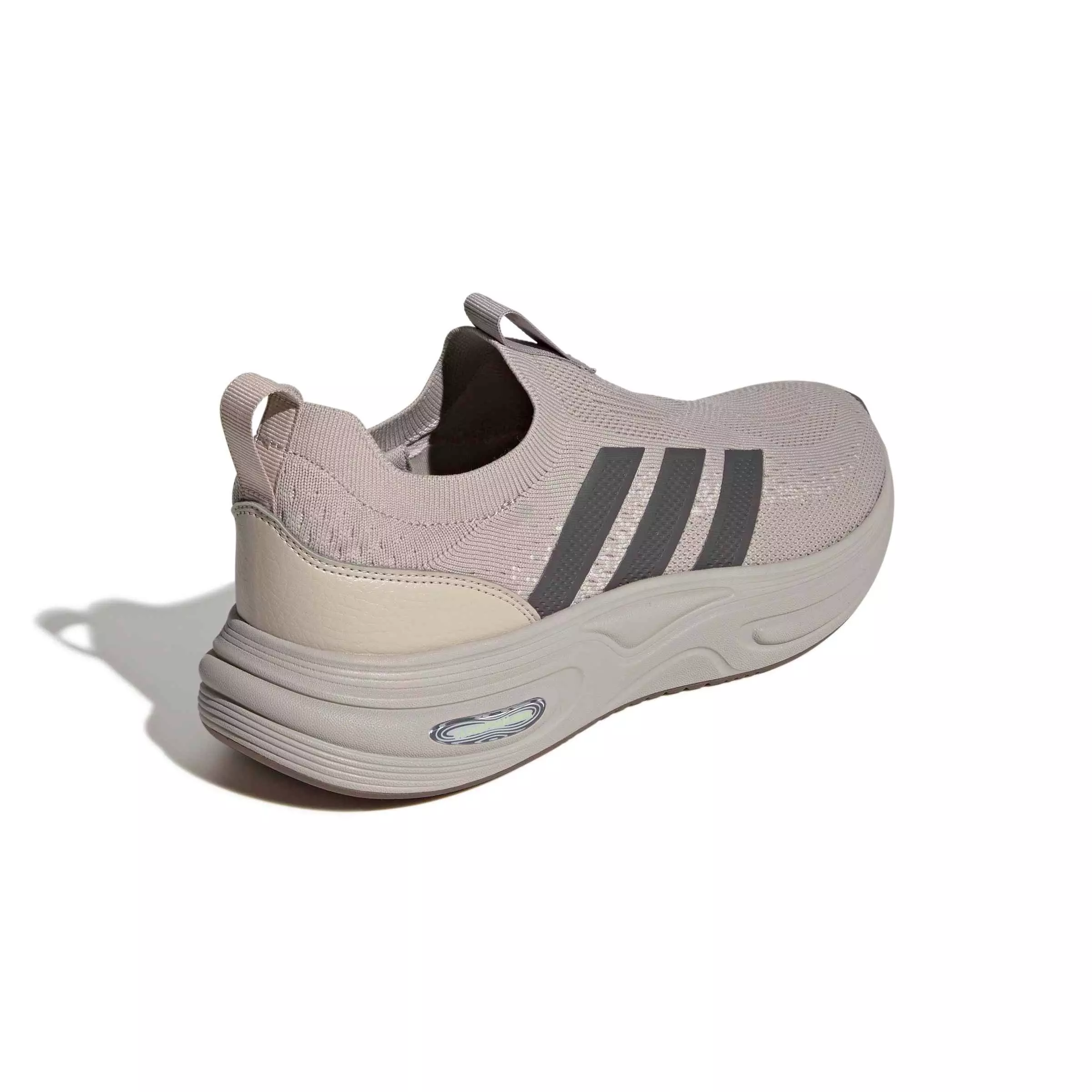 adidas Cloudfoam Cuxxion Sock "Light Brown/Grey Strata/Alumina" Men's Shoe - LT BROWN/GREY/ALUMINA