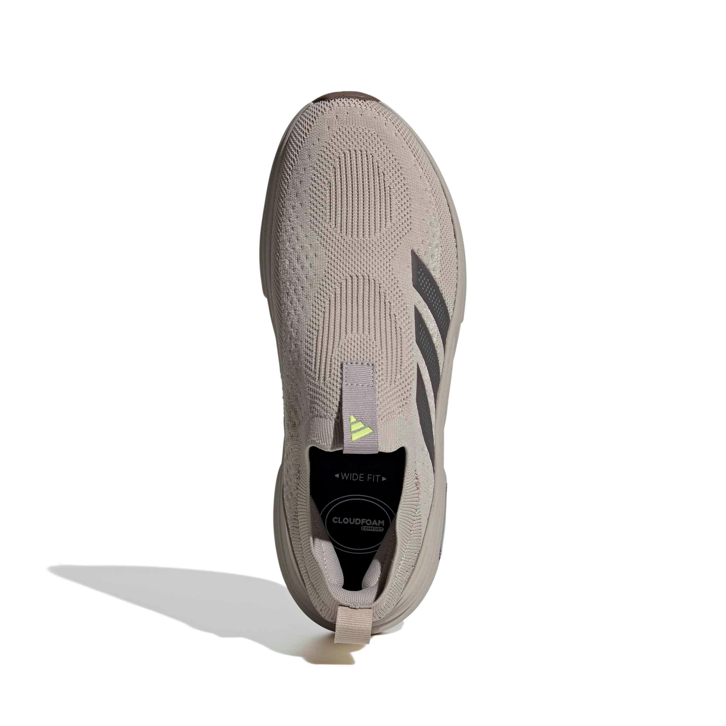 adidas Cloudfoam Cuxxion Sock "Light Brown/Grey Strata/Alumina" Men's Shoe - LT BROWN/GREY/ALUMINA