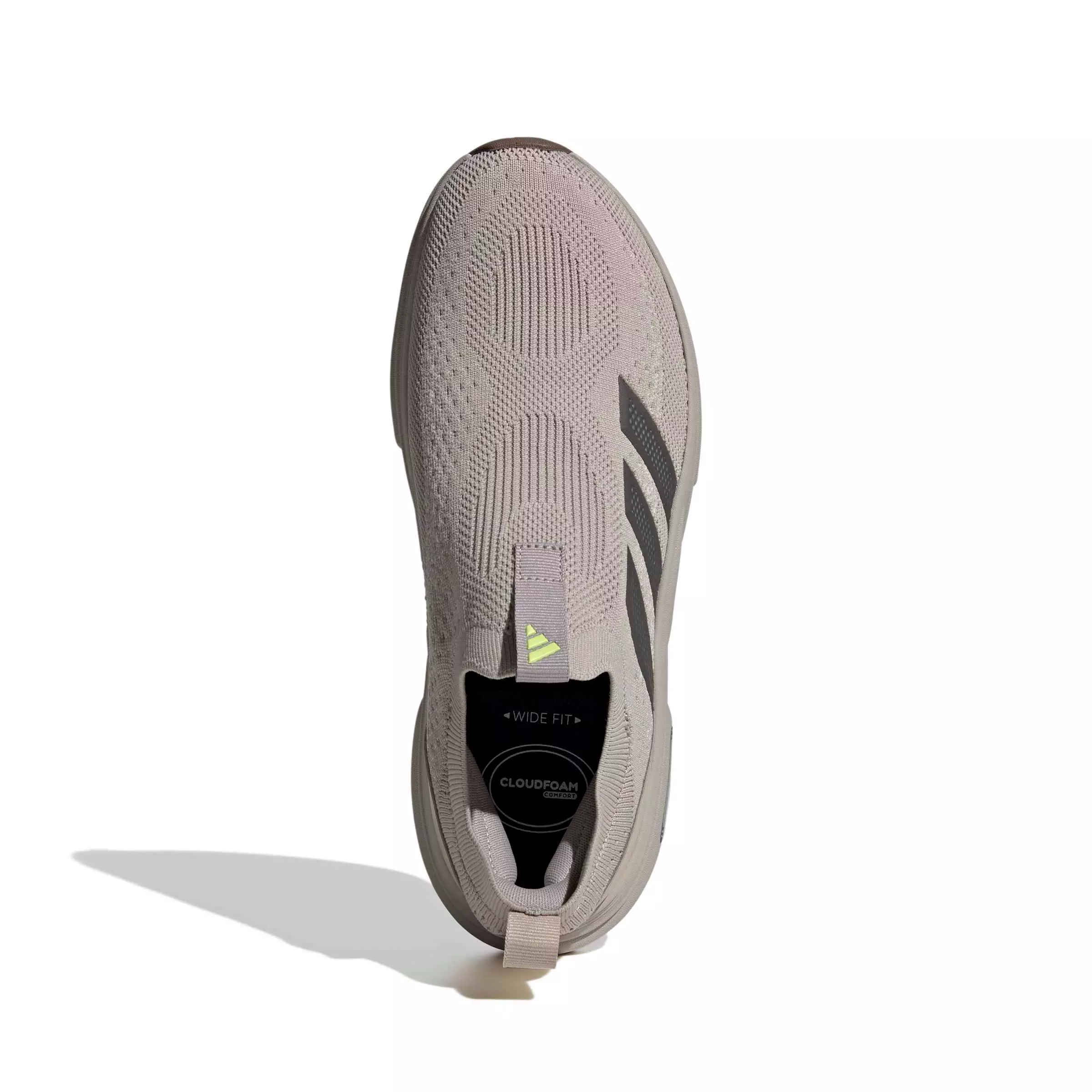 adidas Cloudfoam Cuxxion Sock "Light Brown/Grey Strata/Alumina" Men's Shoe - LT BROWN/GREY/ALUMINA
