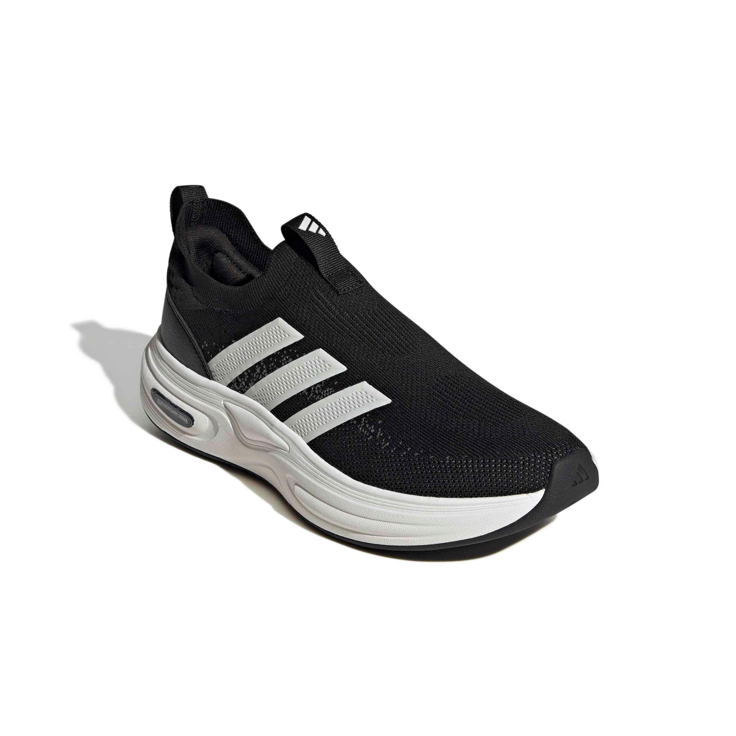 adidas Cloudfoam Cuxxion Sock "Core Black/Core White/Grey Five" Men's Shoe - BLACK/WHITE/GREY
