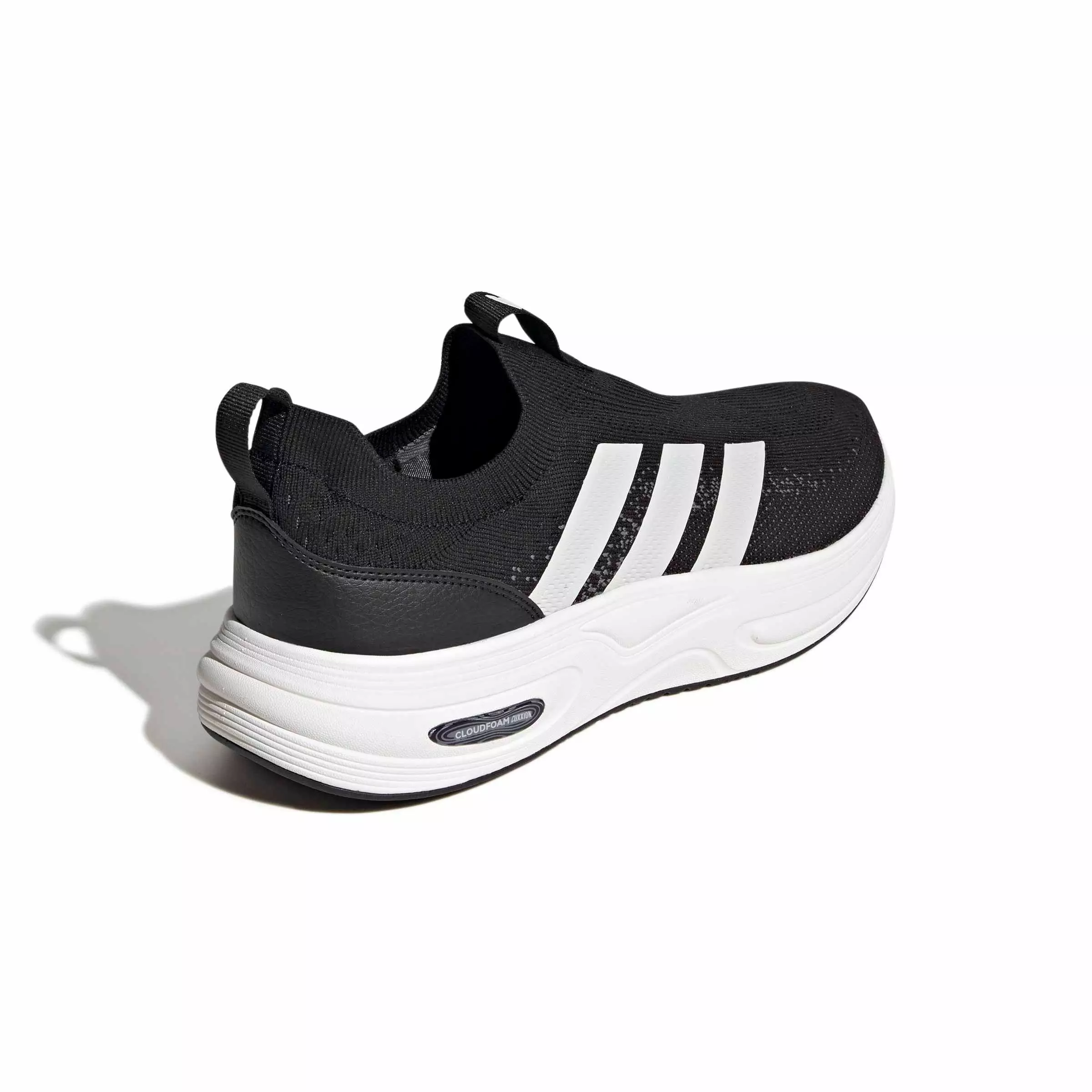 adidas Cloudfoam Cuxxion Sock "Core Black/Core White/Grey Five" Men's Shoe - BLACK/WHITE/GREY
