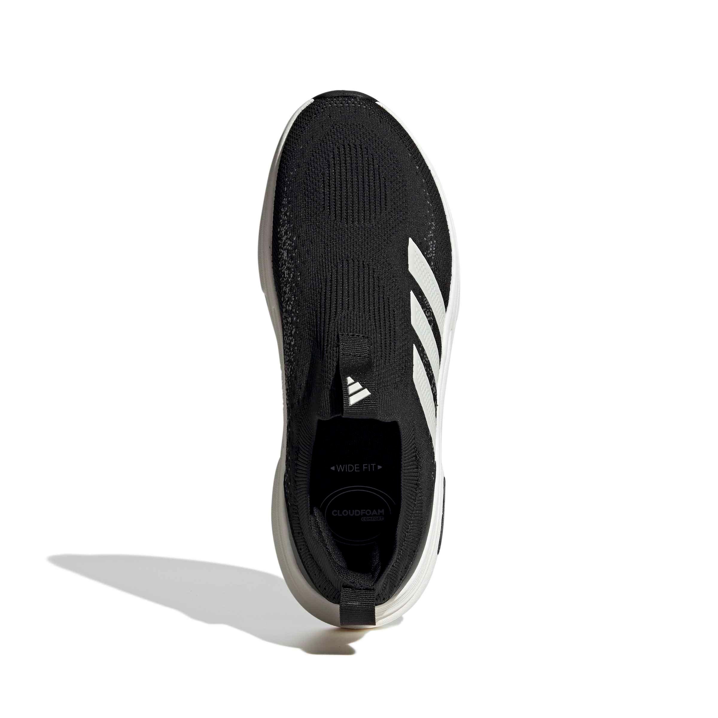 adidas Cloudfoam Cuxxion Sock "Core Black/Core White/Grey Five" Men's Shoe - BLACK/WHITE/GREY
