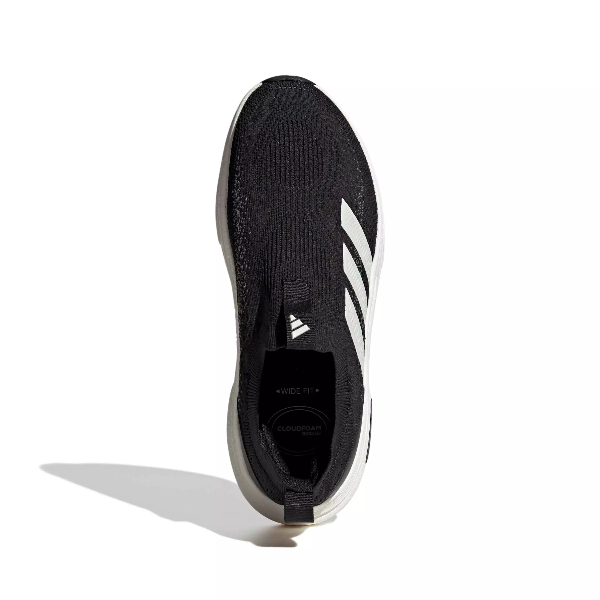 adidas Cloudfoam Cuxxion Sock "Core Black/Core White/Grey Five" Men's Shoe - BLACK/WHITE/GREY
