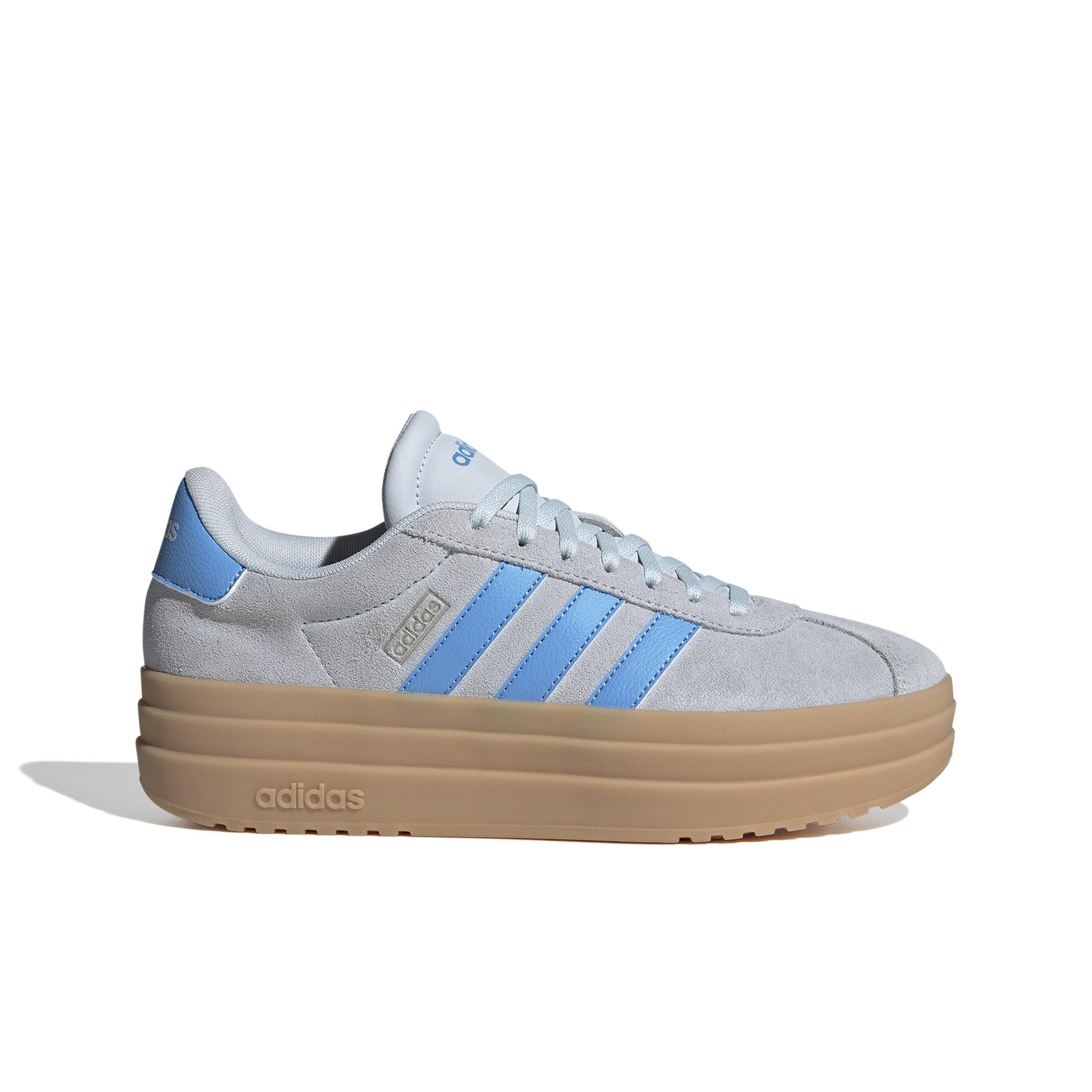 adidas VL Court Bold "Halo Blue/Blue Burst/Cyber Metallic" Women's Shoe - BLUE/BLUE/CYBER Thumbnail View 1