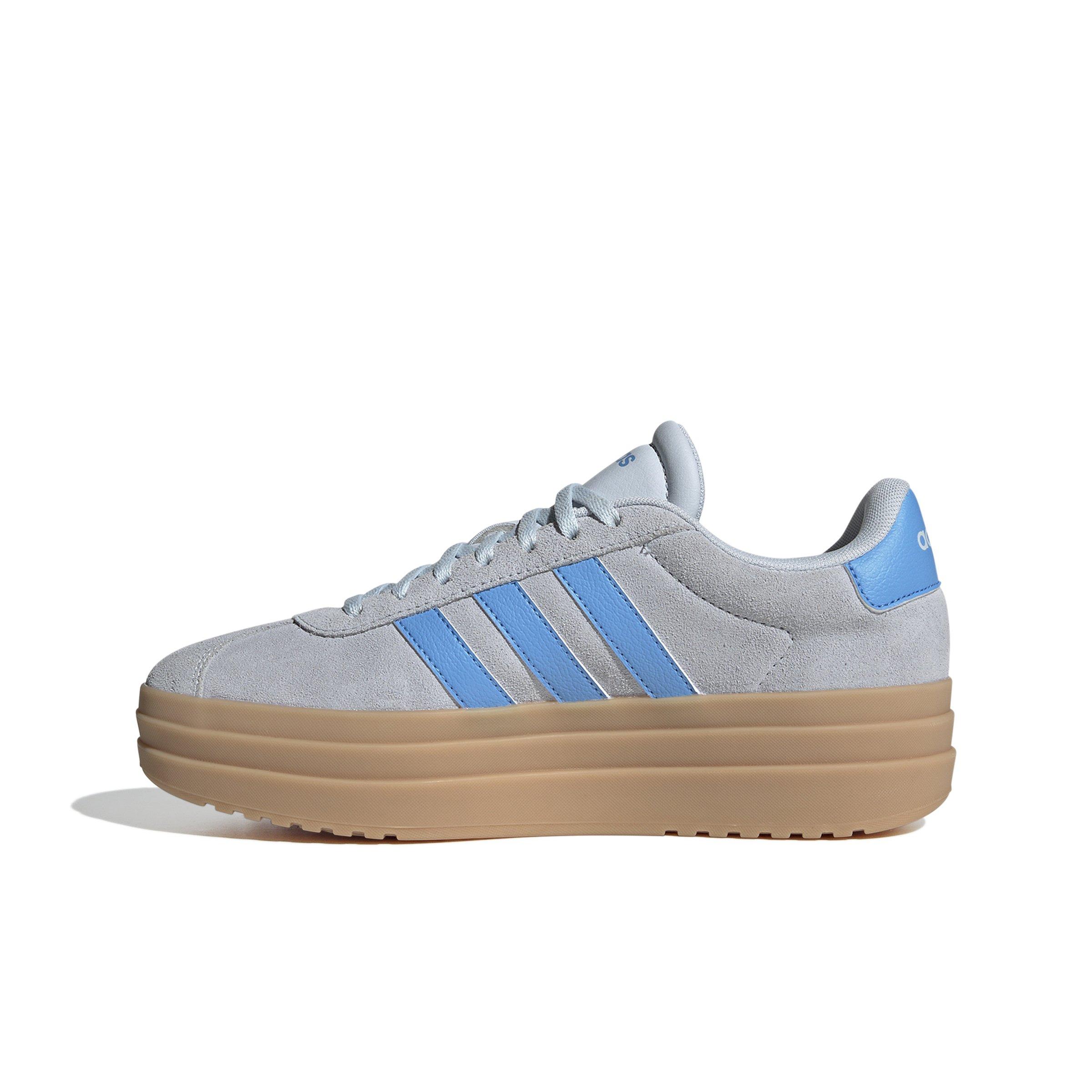 adidas VL Court Bold "Halo Blue/Blue Burst/Cyber Metallic" Women's Shoe - BLUE/BLUE/CYBER Thumbnail View 2