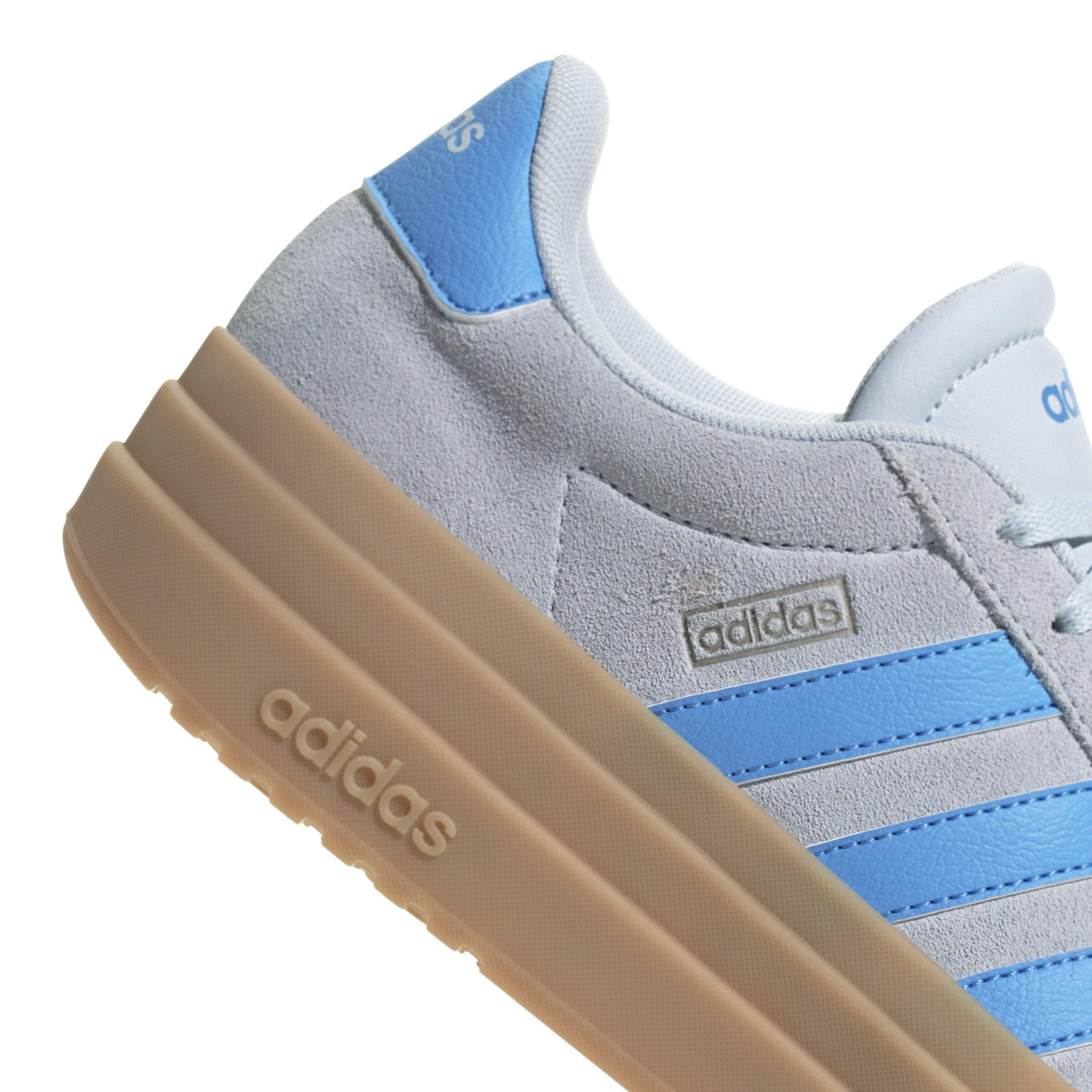 adidas VL Court Bold "Halo Blue/Blue Burst/Cyber Metallic" Women's Shoe - BLUE/BLUE/CYBER Thumbnail View 7