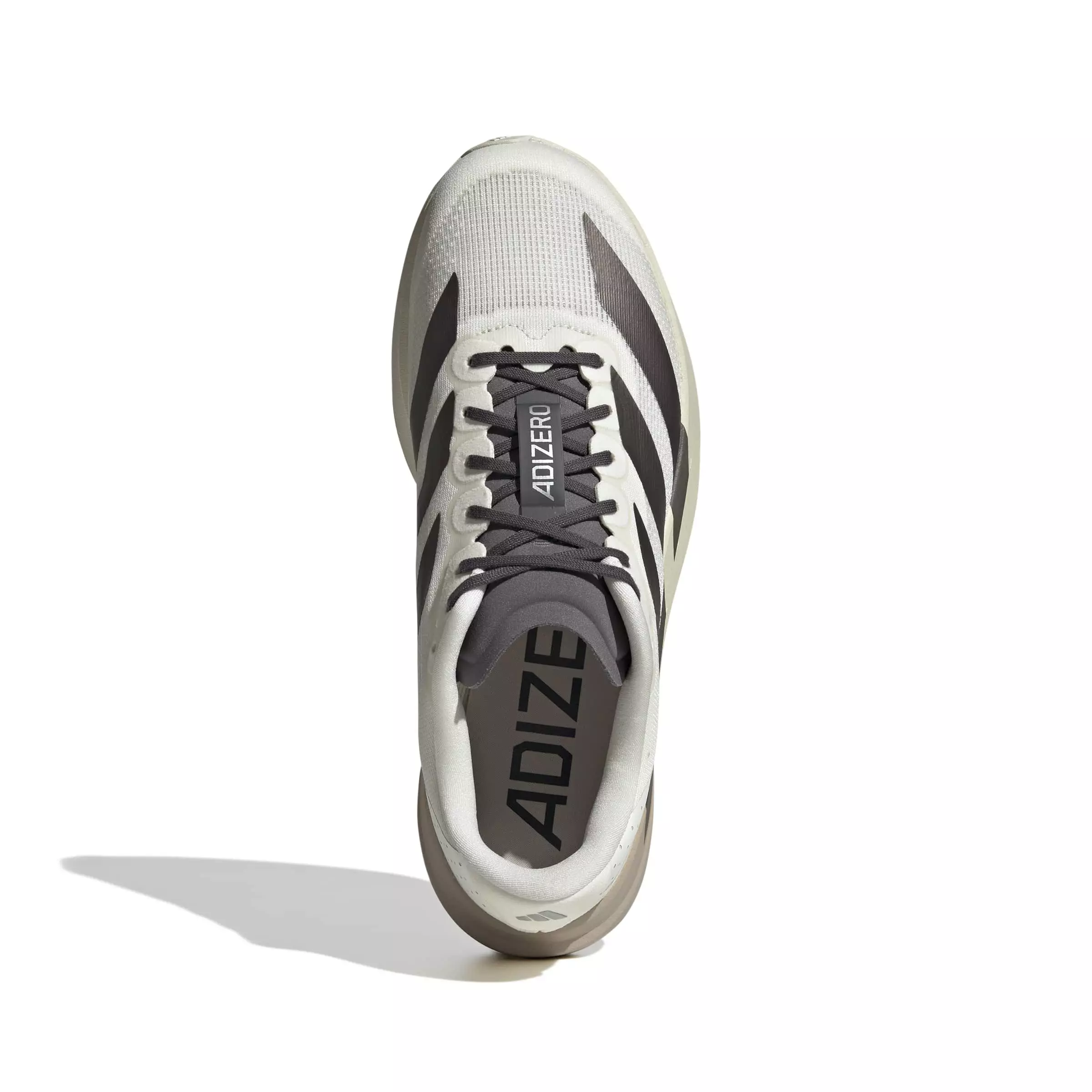 adidas Adizero EVO SL "Off White/Aurora Coffee Met./Matte Silver" Men's Running Shoe - OFF WHITE/COFFEE/SILVER