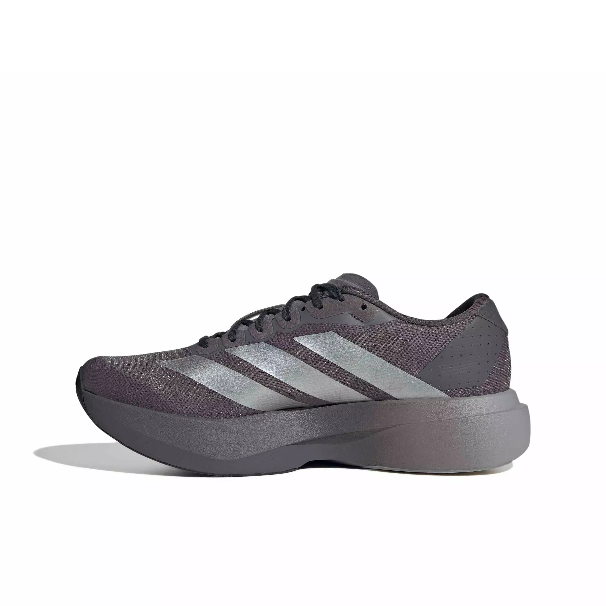adidas Adizero EVO SL "Grey Strata/Silver Metallic/Light Granite" Men's Running Shoe - GREY/SILVER/LT GRANITE