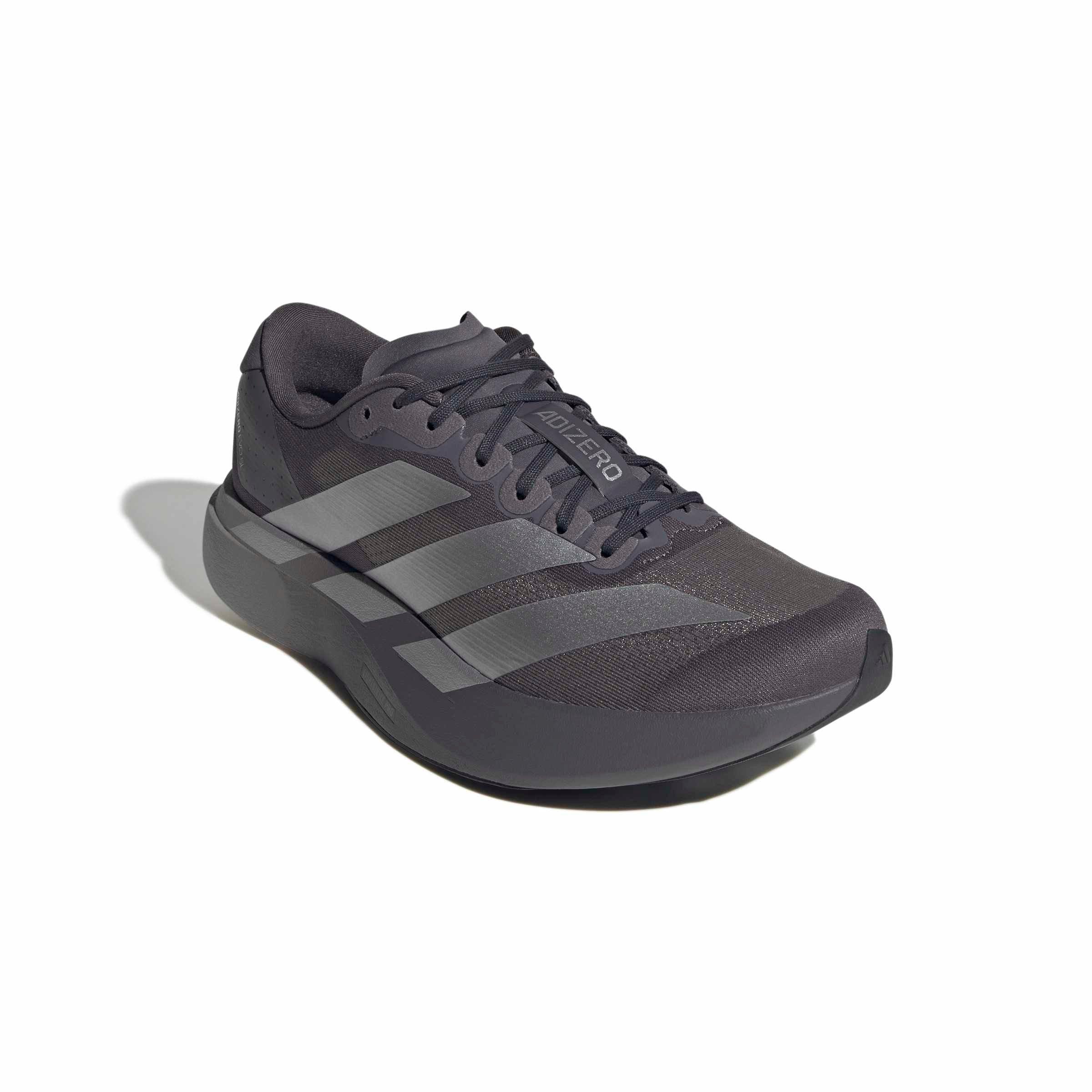 adidas Adizero EVO SL "Grey Strata/Silver Metallic/Light Granite" Men's Running Shoe - GREY/SILVER/LT GRANITE
