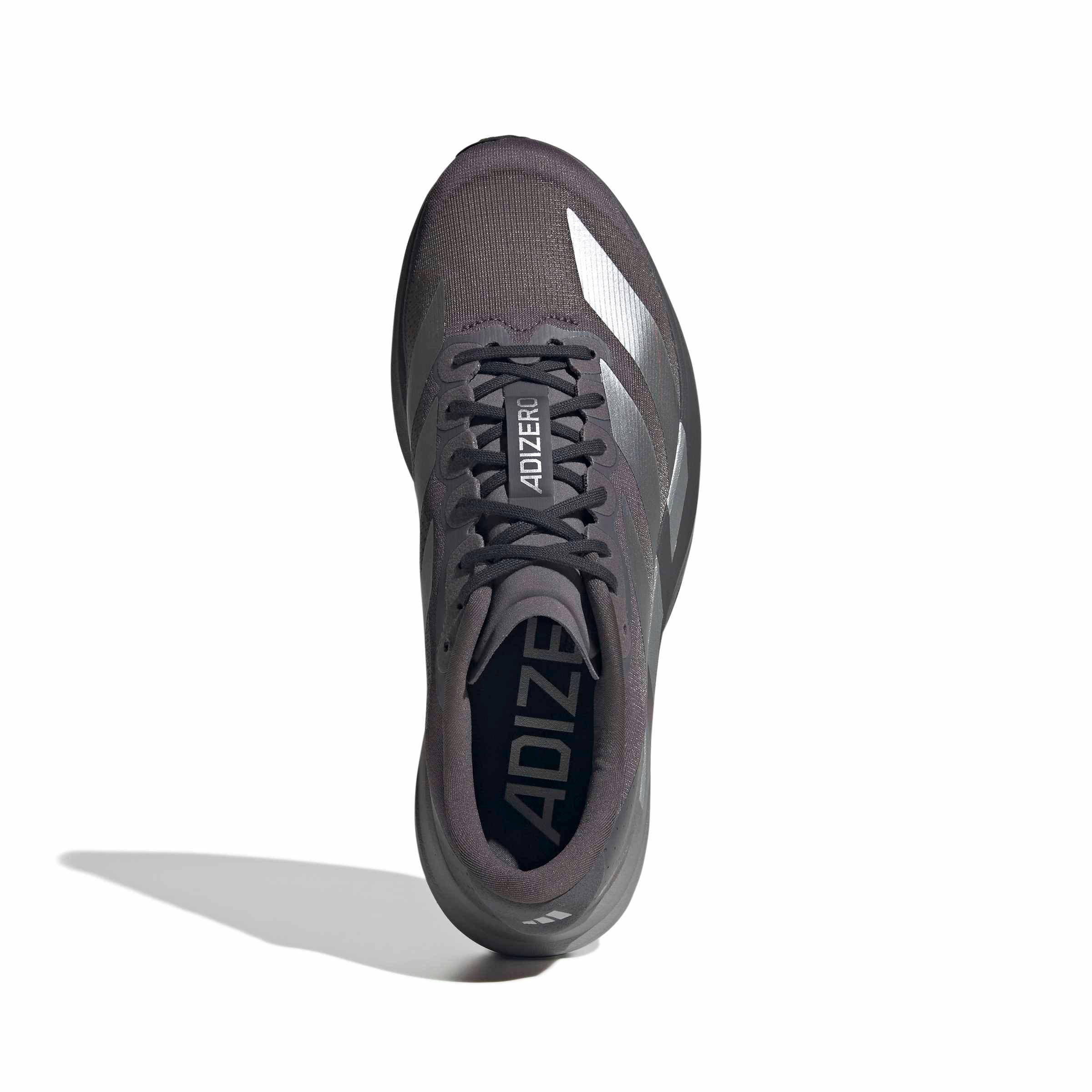 adidas Adizero EVO SL "Grey Strata/Silver Metallic/Light Granite" Men's Running Shoe - GREY/SILVER/LT GRANITE