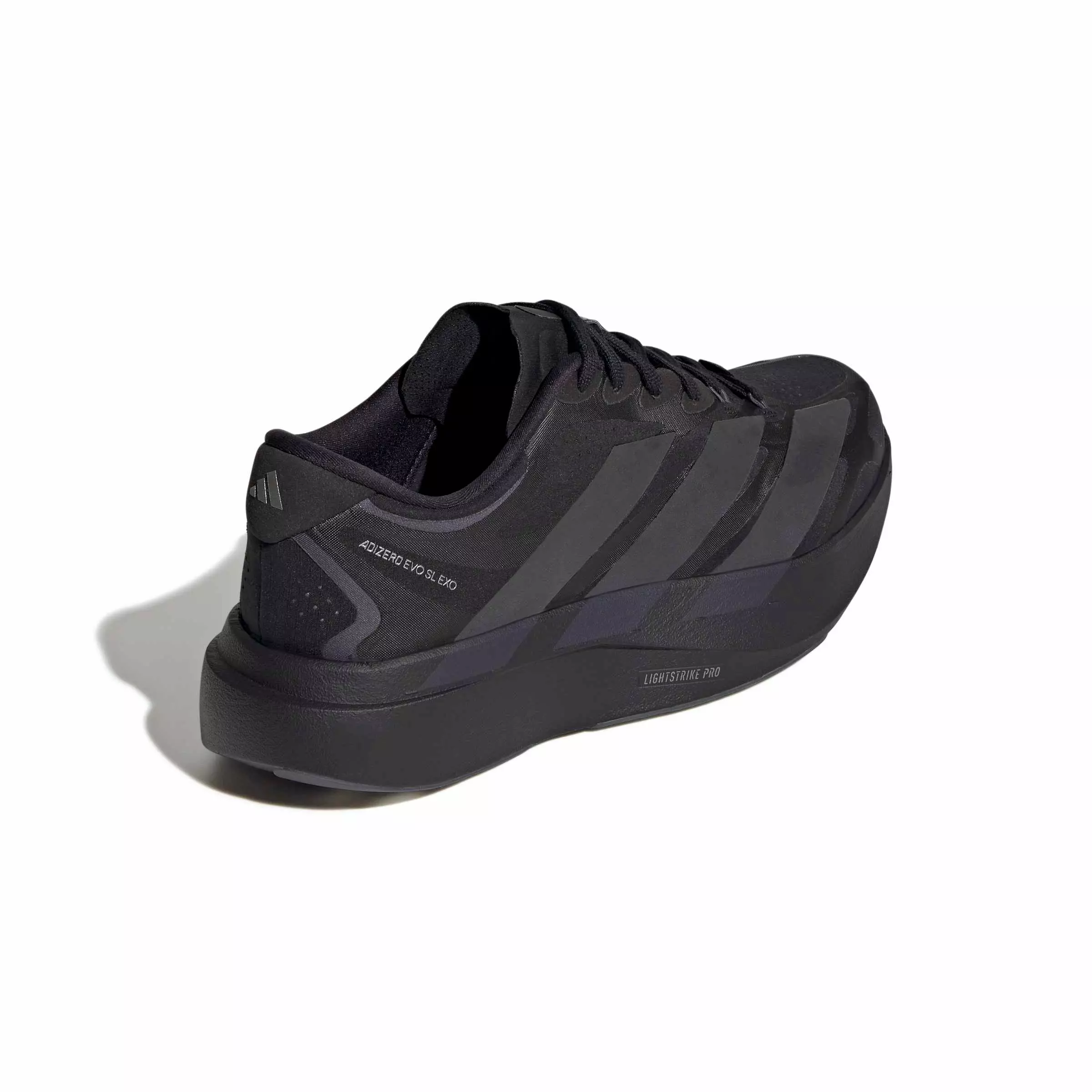 adidas Adizero EVO SL EXO "Core Black/Night Grey/Iron Metallic" Men's Running Shoe - BLACK/GREY/IRON