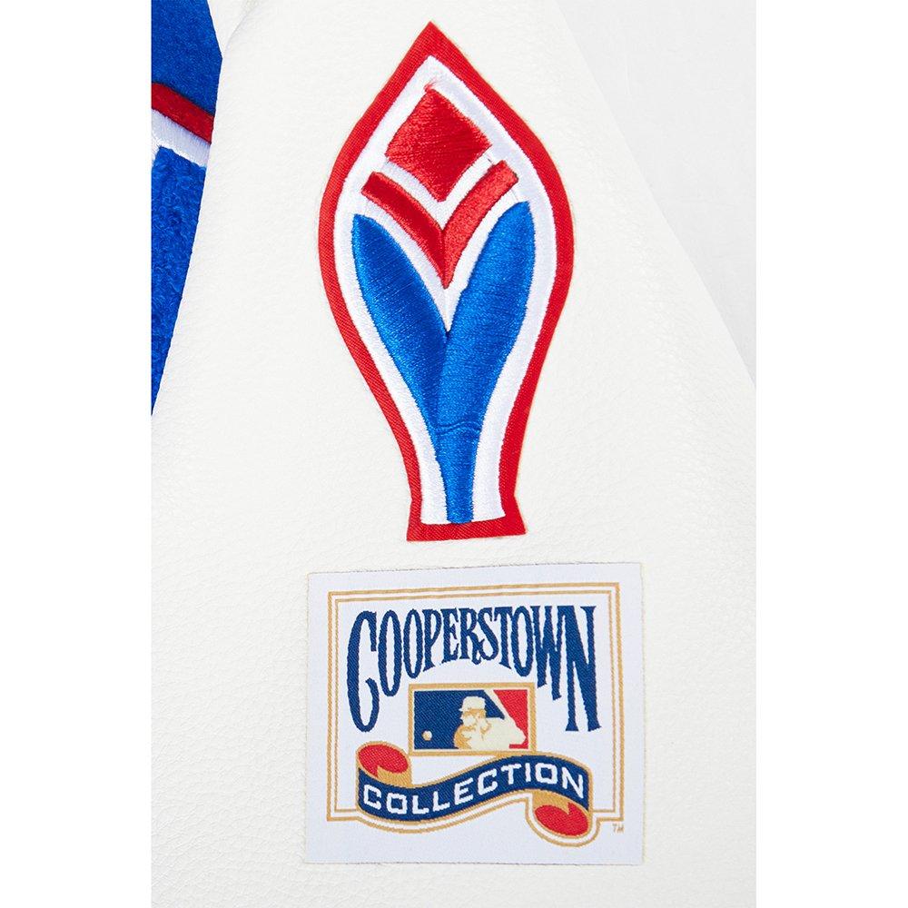 Pro Standard Big Boys' MLB Atlanta Braves Retro Classic Rib Wool Varsity Jacket - Royal - ROYAL Thumbnail View 8