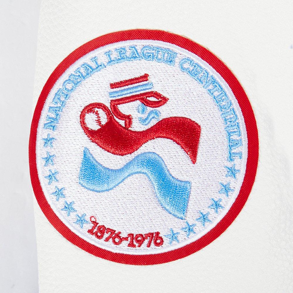 Pro Standard Big Boys' MLB Atlanta Braves Retro Classic Rib Wool Varsity Jacket - Royal - ROYAL Thumbnail View 9