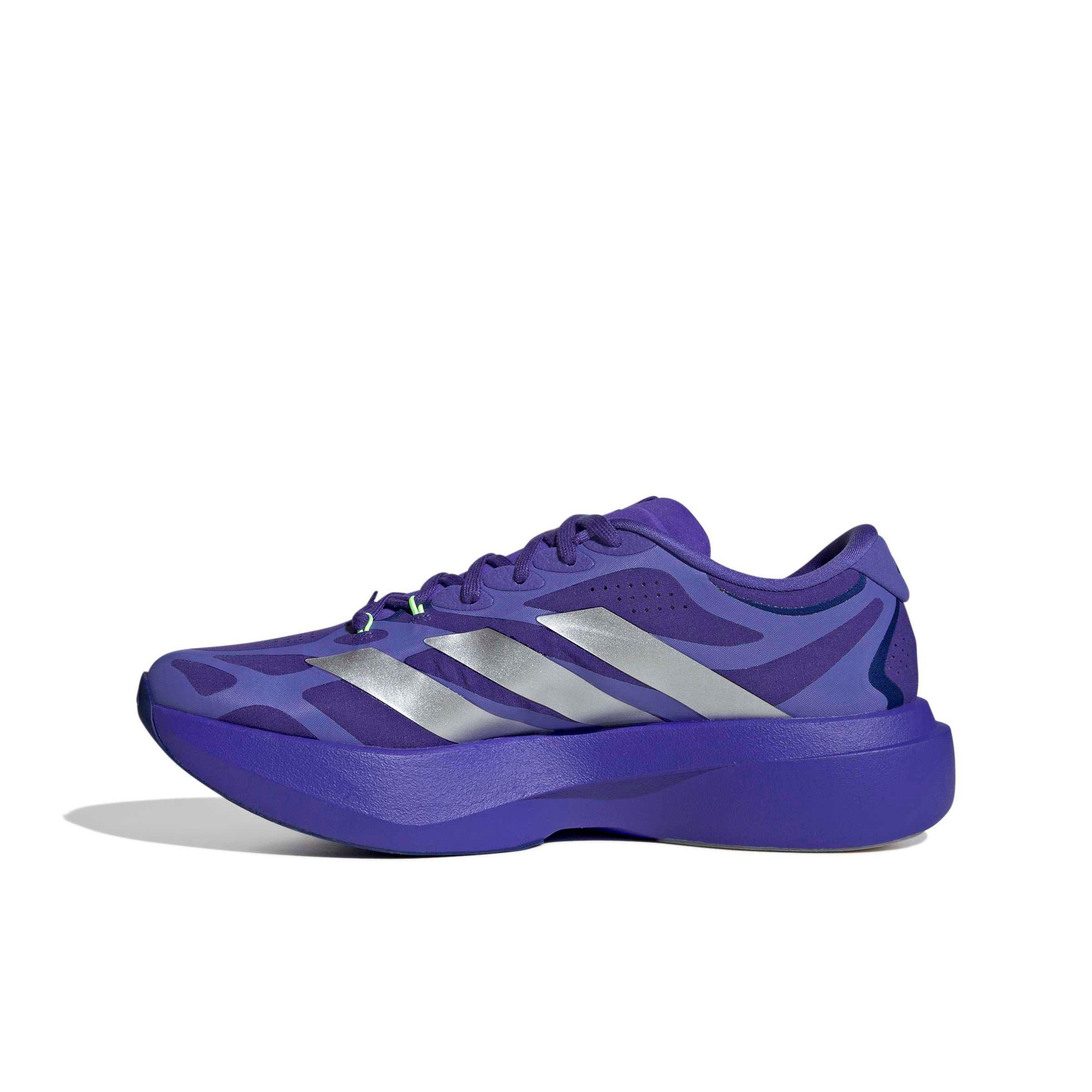 adidas Adizero EVO SL EXO "Solar Purple/Silver Metallic/Pure Purple" Men's Running Shoe - PURPLE/SILVER/PURPLE