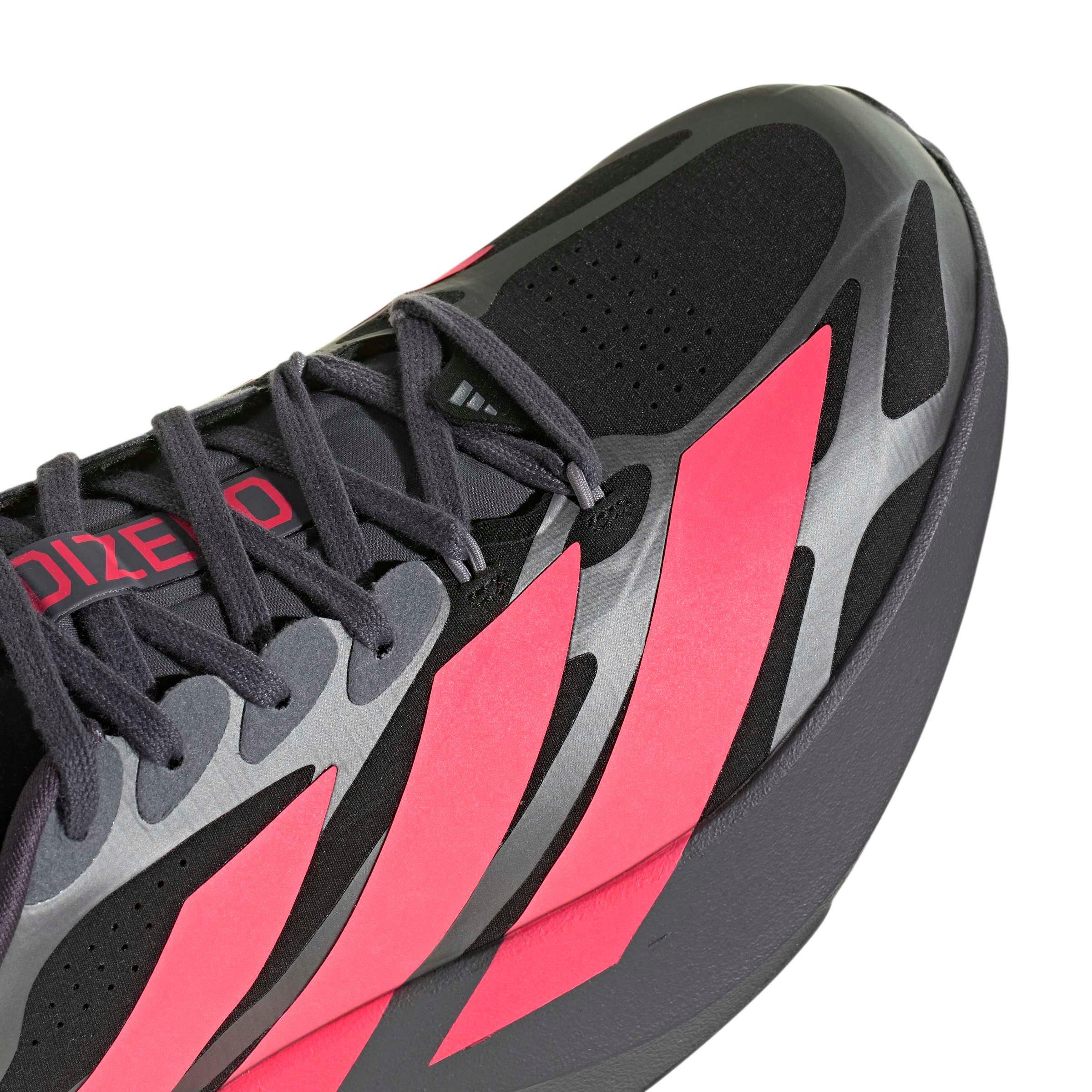 adidas Adizero EVO SL EXO "Core Black/Solar Turbo/Iron Metallic" Men's Running Shoe - BLACK/TURBO/IRON