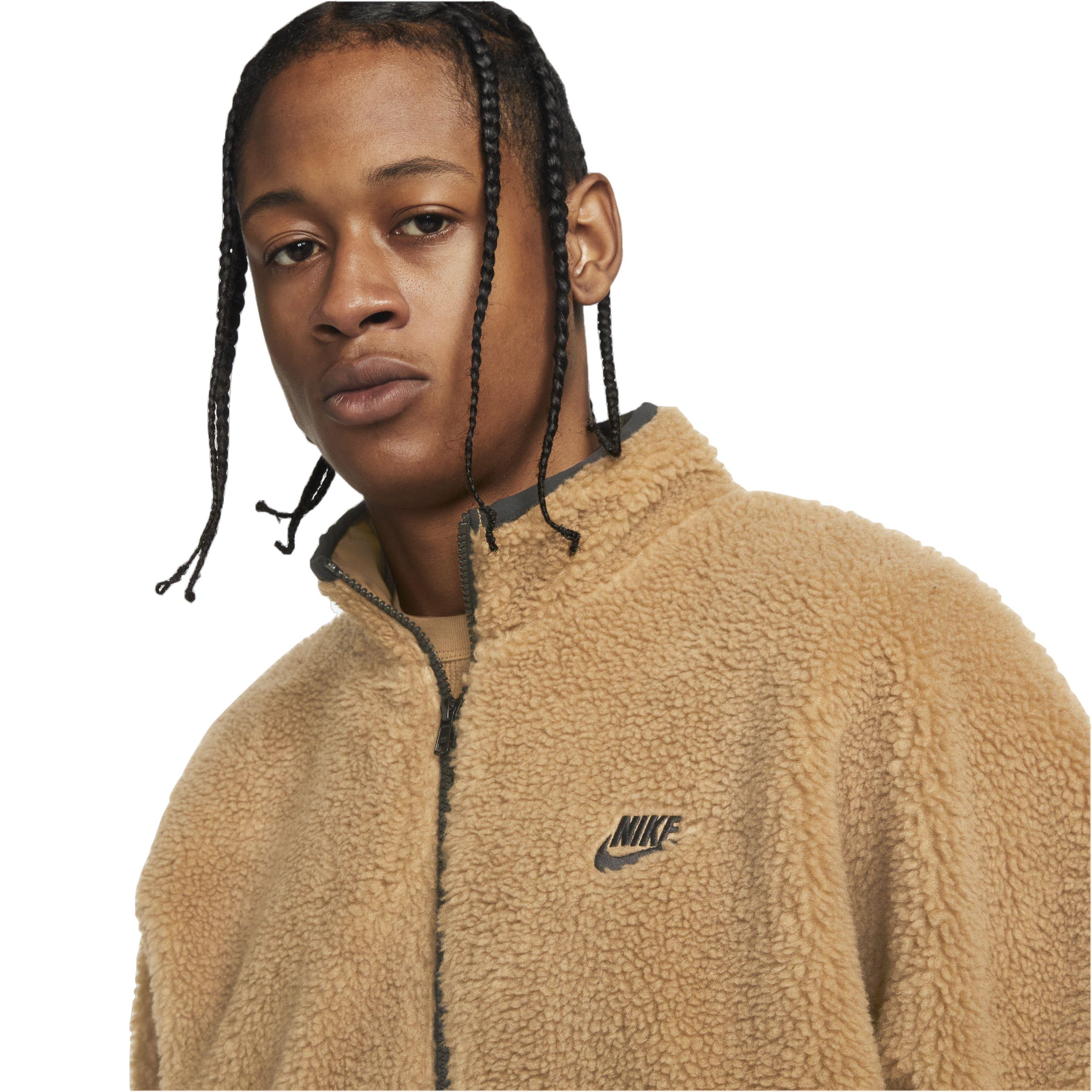Nike Men's Club+ Fleece Winter Half-Zip Anorak Jacket