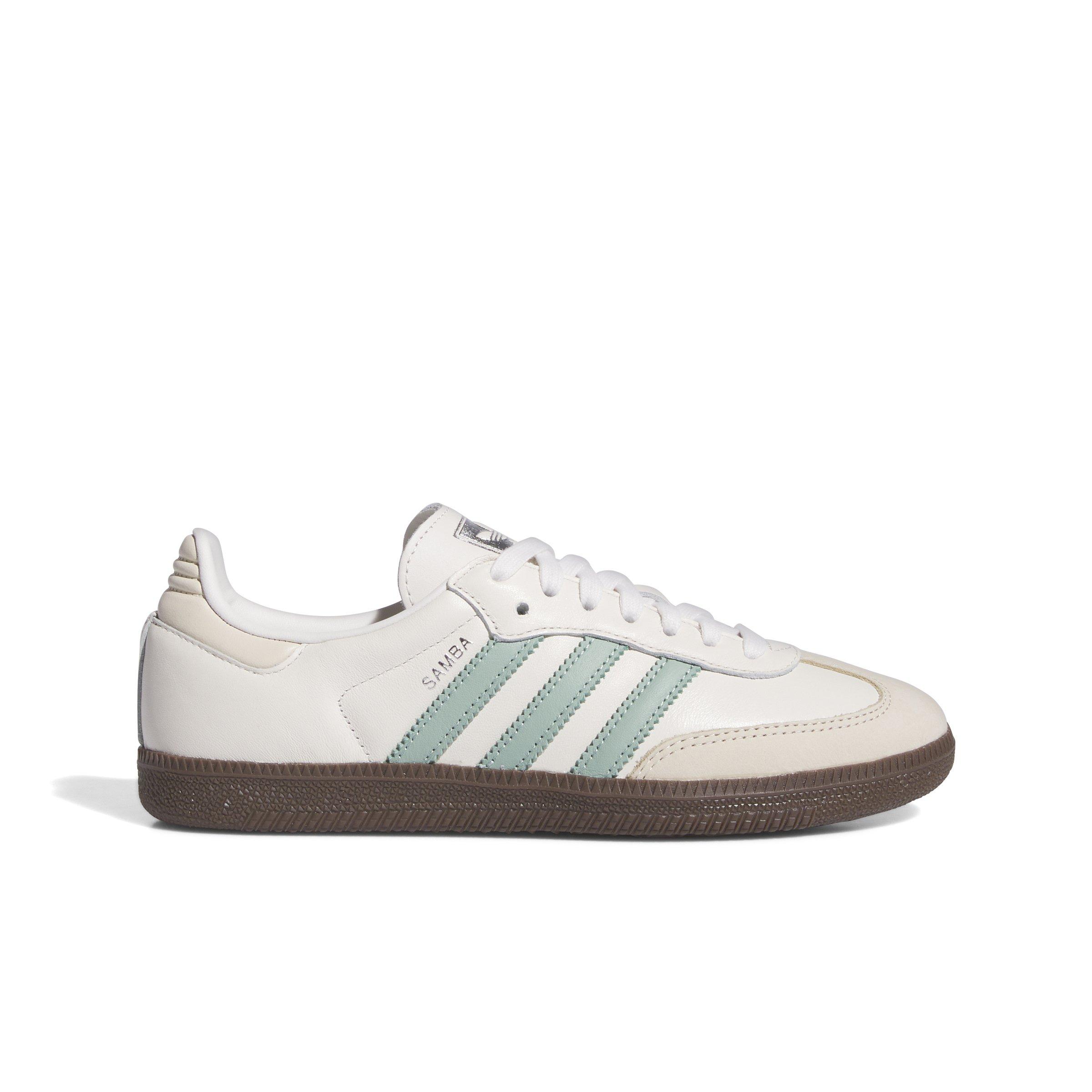 adidas Originals Samba OG Women's "Cloud White/Hazy Green/Wonder White" Shoe