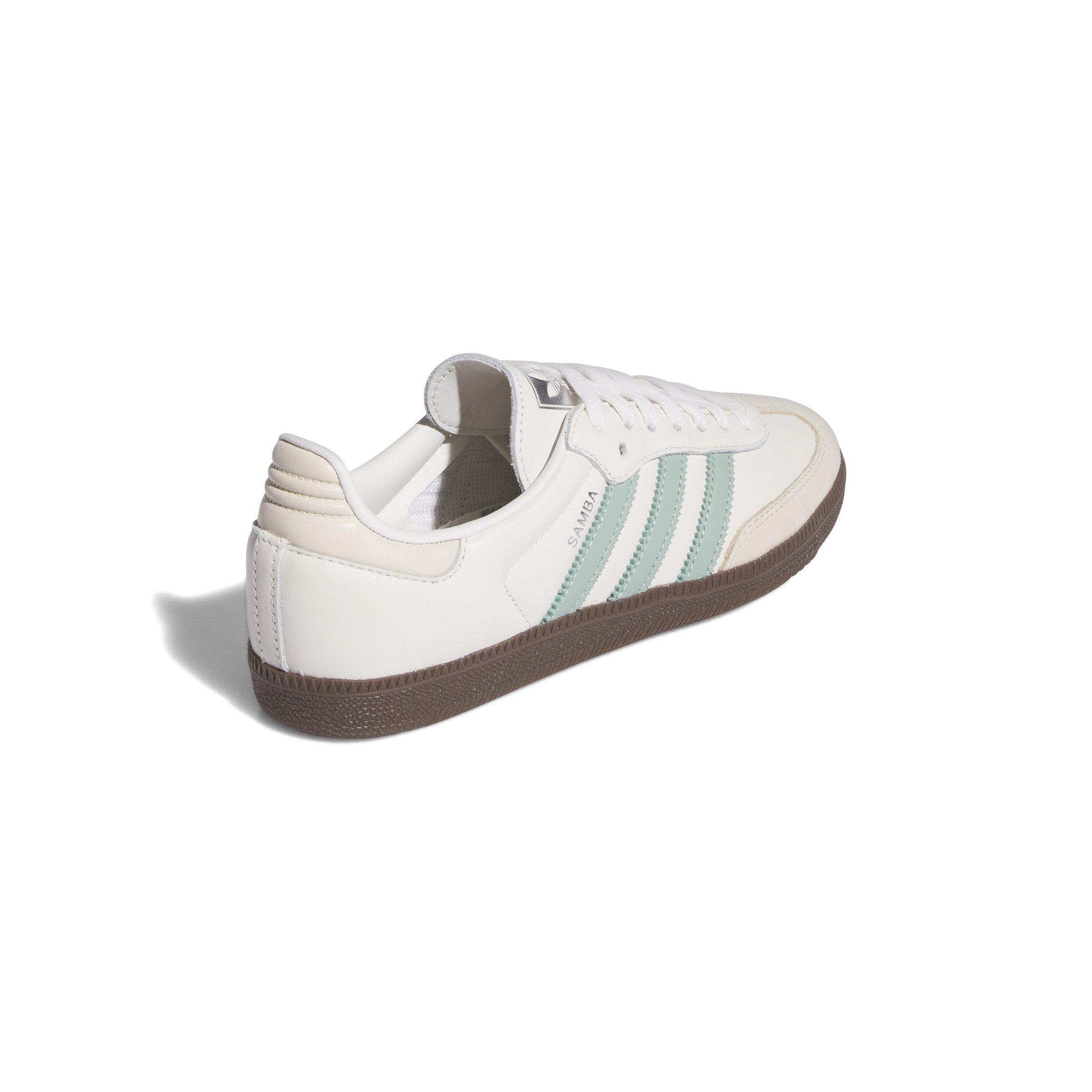 adidas Originals Samba OG Women's "Cloud White/Hazy Green/Wonder White" Shoe