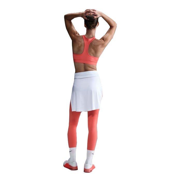 Nike Women's Swoosh Medium Support Padded Sports Bra - Coral - CORAL Thumbnail View 5