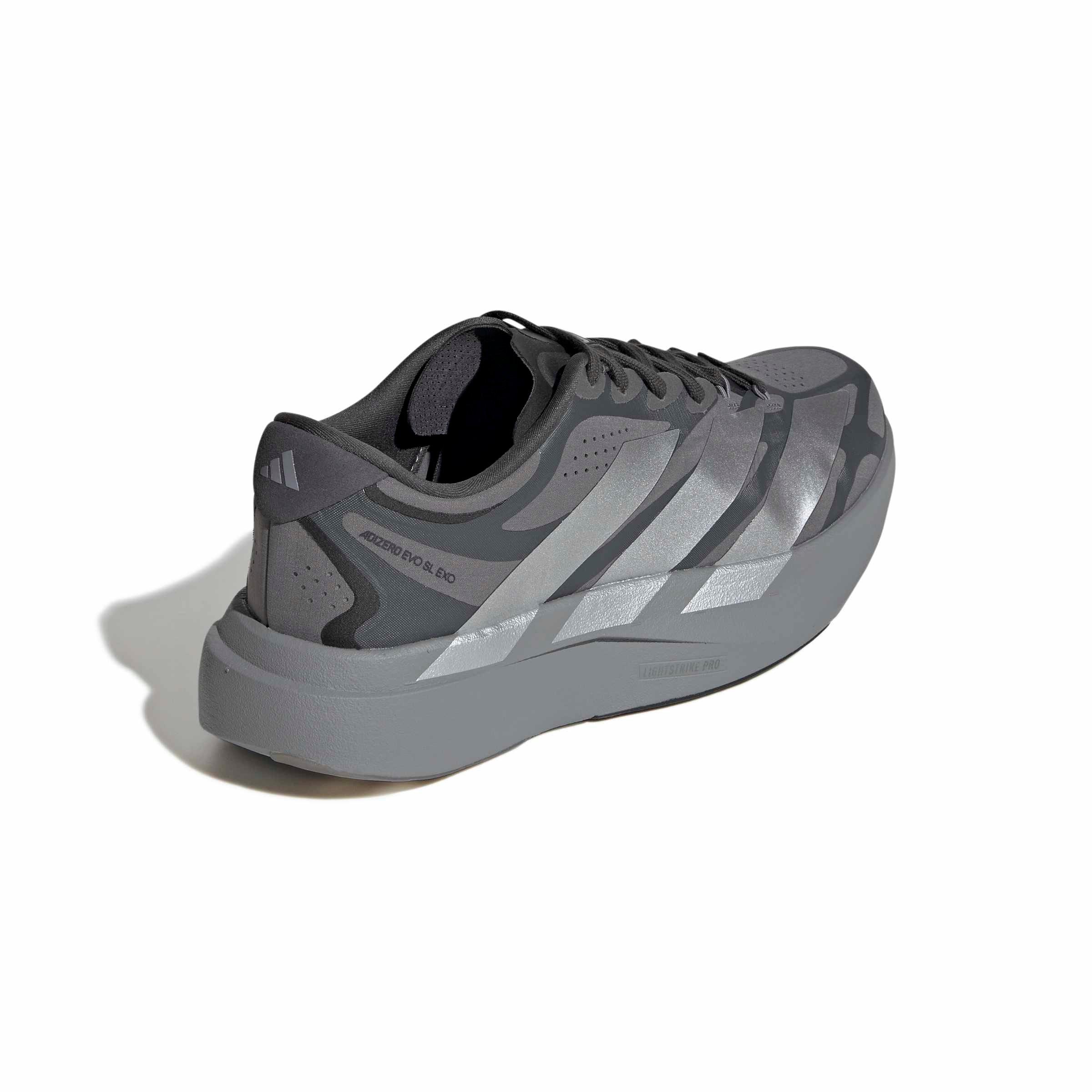adidas Adizero EVO SL EXO "Grey Four/Silver Metallic/Grey Six" Men's Running Shoe - GREY/SILVER/GREY