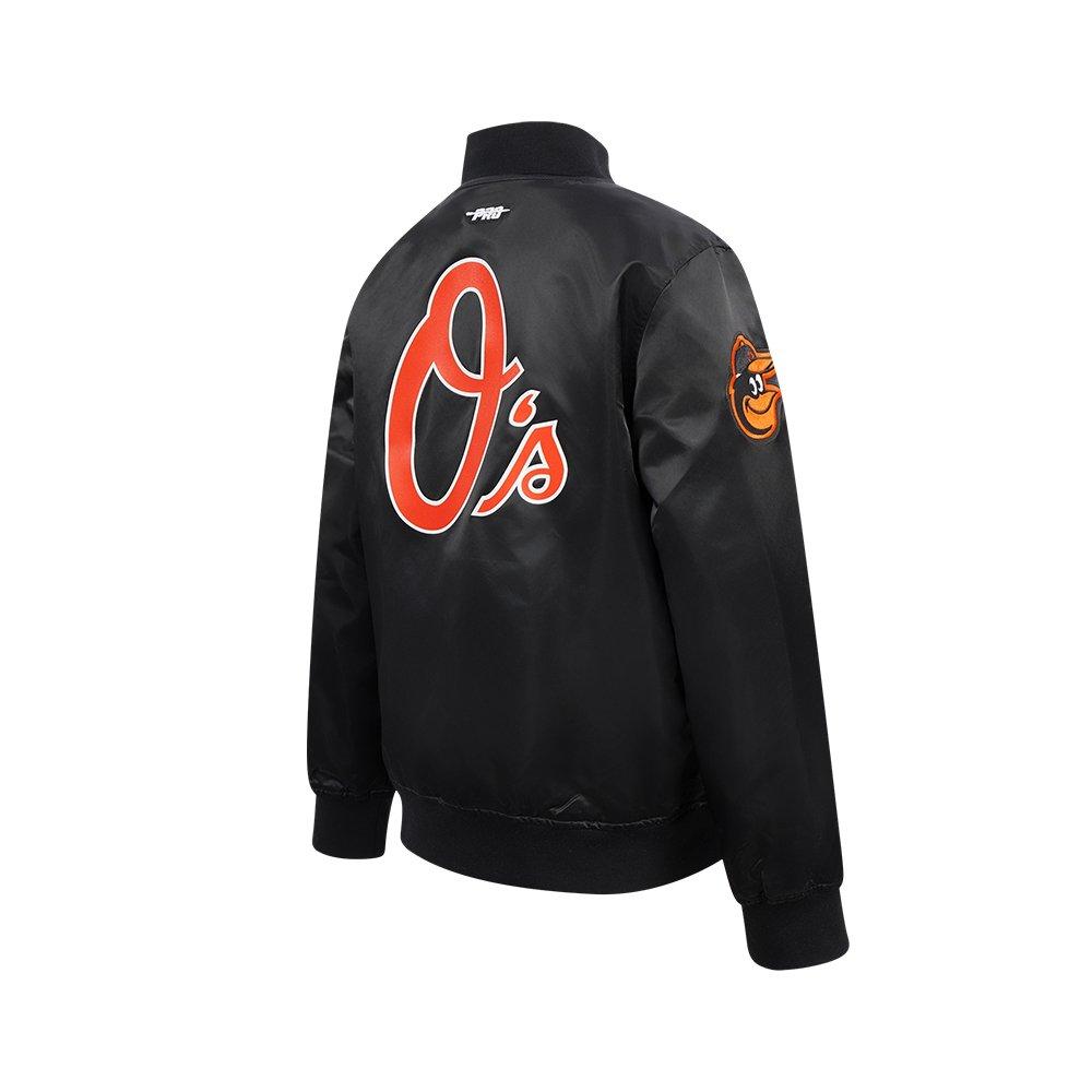 Pro Standard MLB Baltimore Orioles Classic Big Boys' Black Satin Jacket