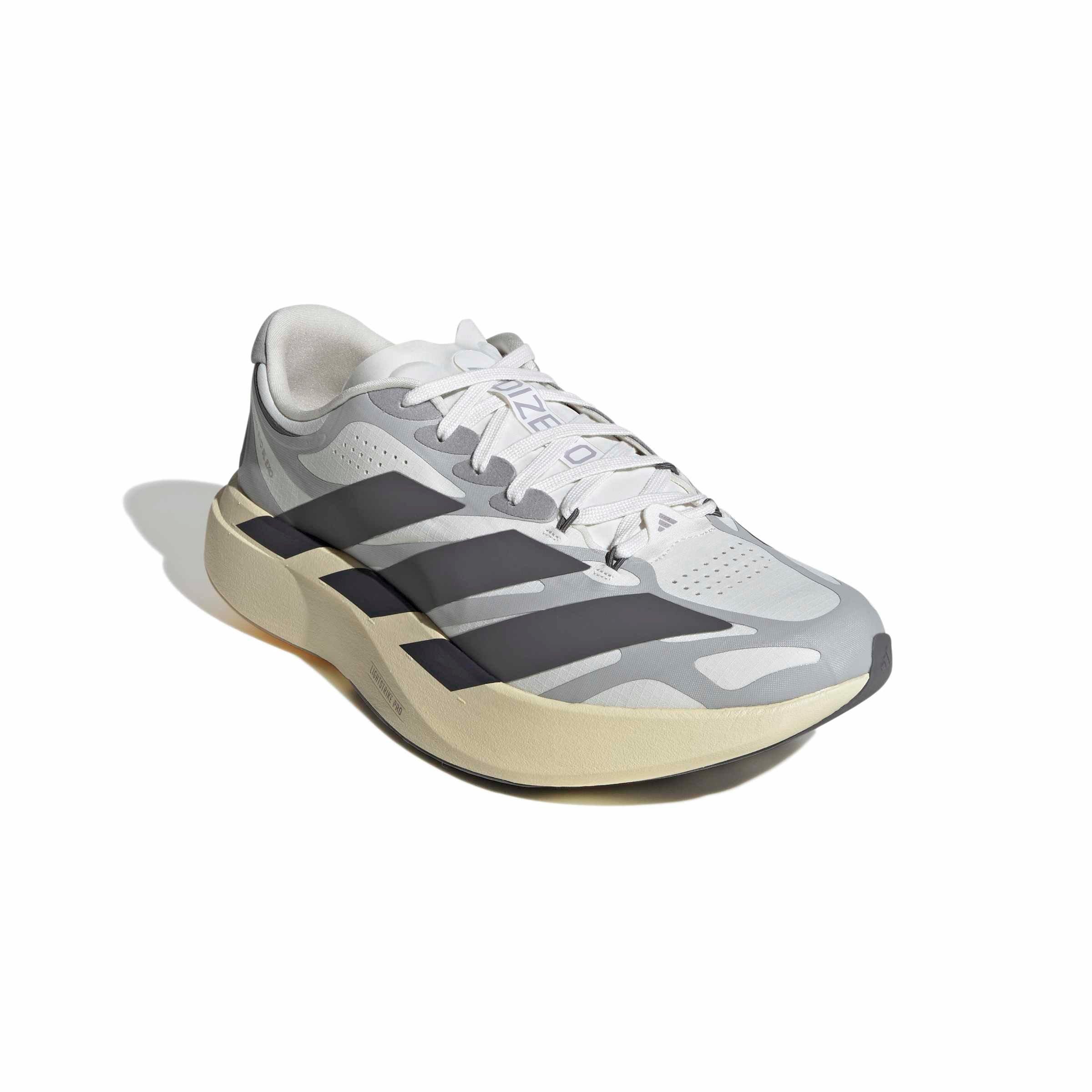 adidas Adizero EVO SL EXO "Core White/Utility Black/Grey Two" Men's Running Shoe - WHITE/BLACK/GREY