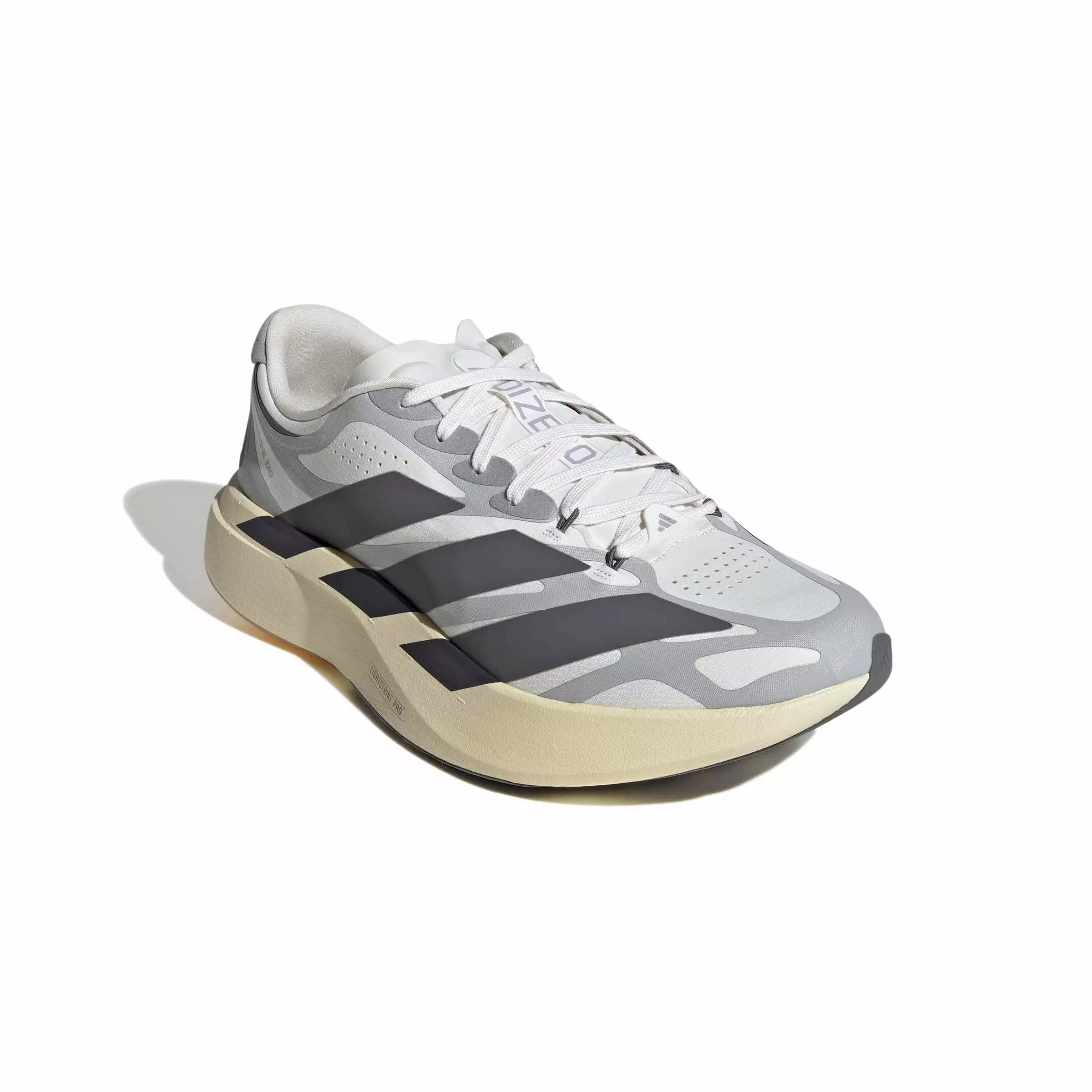 adidas Adizero EVO SL EXO "Core White/Utility Black/Grey Two" Men's Running Shoe - WHITE/BLACK/GREY