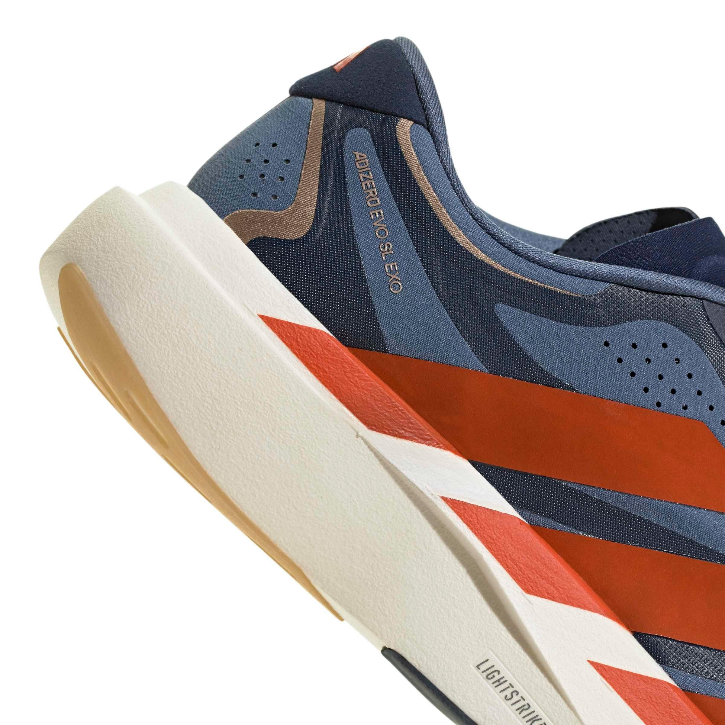 adidas Adizero EVO SL EXO "Tech Ink/Collegiate Orange/Collegiate Navy" Men's Running Shoe - INK/ORANGE/NAVY