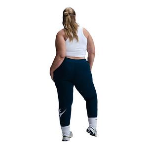 Nike Women's Sportswear Classics High-Waisted Graphic Leggings - Blue